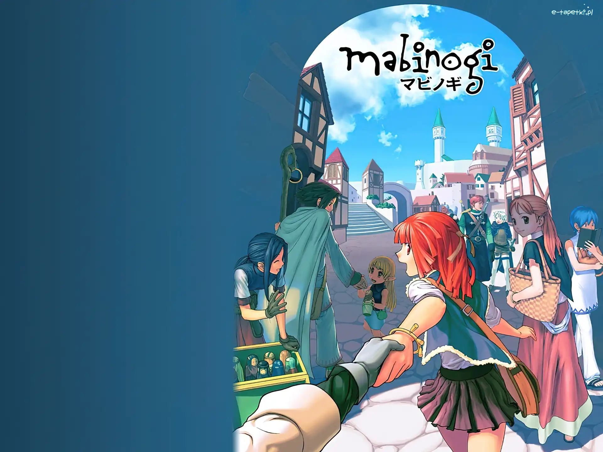 Mabinogi, kobieta, postacie, osada, dwór