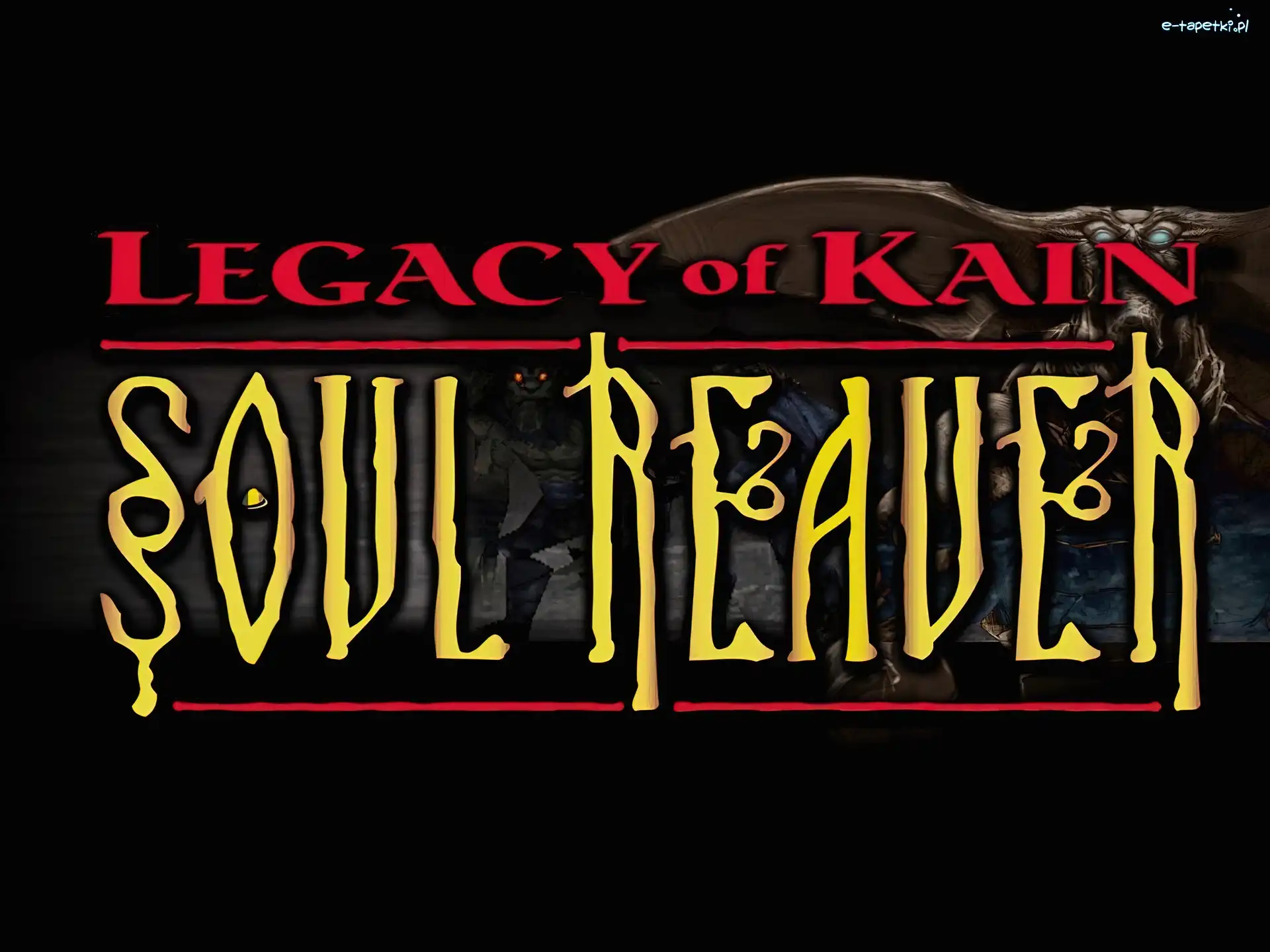 grafika, logo, Legacy Of Kain Soul Reaver