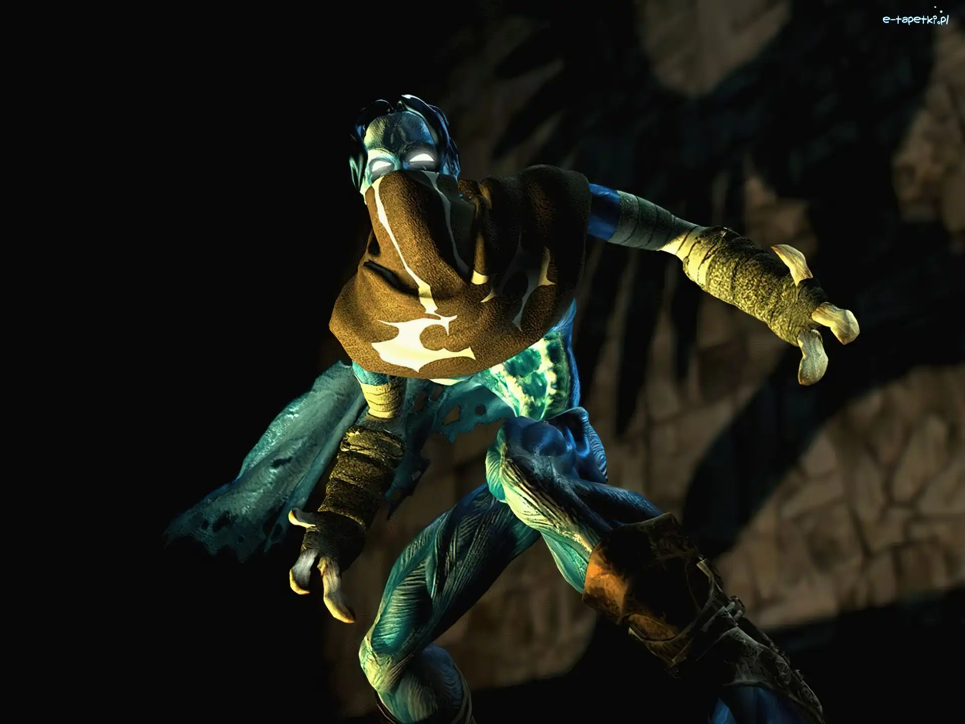 postać, chusta, potwór, Legacy Of Kain Soul Reaver