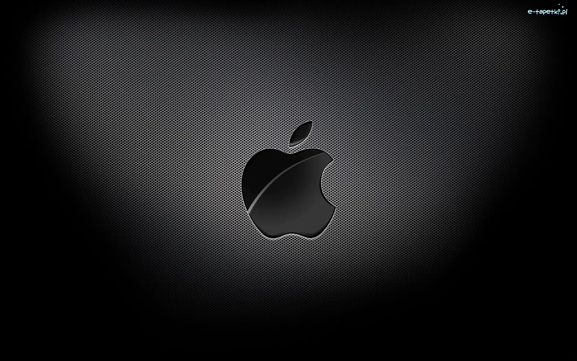 Apple, Tło, Ciemne, Logo
