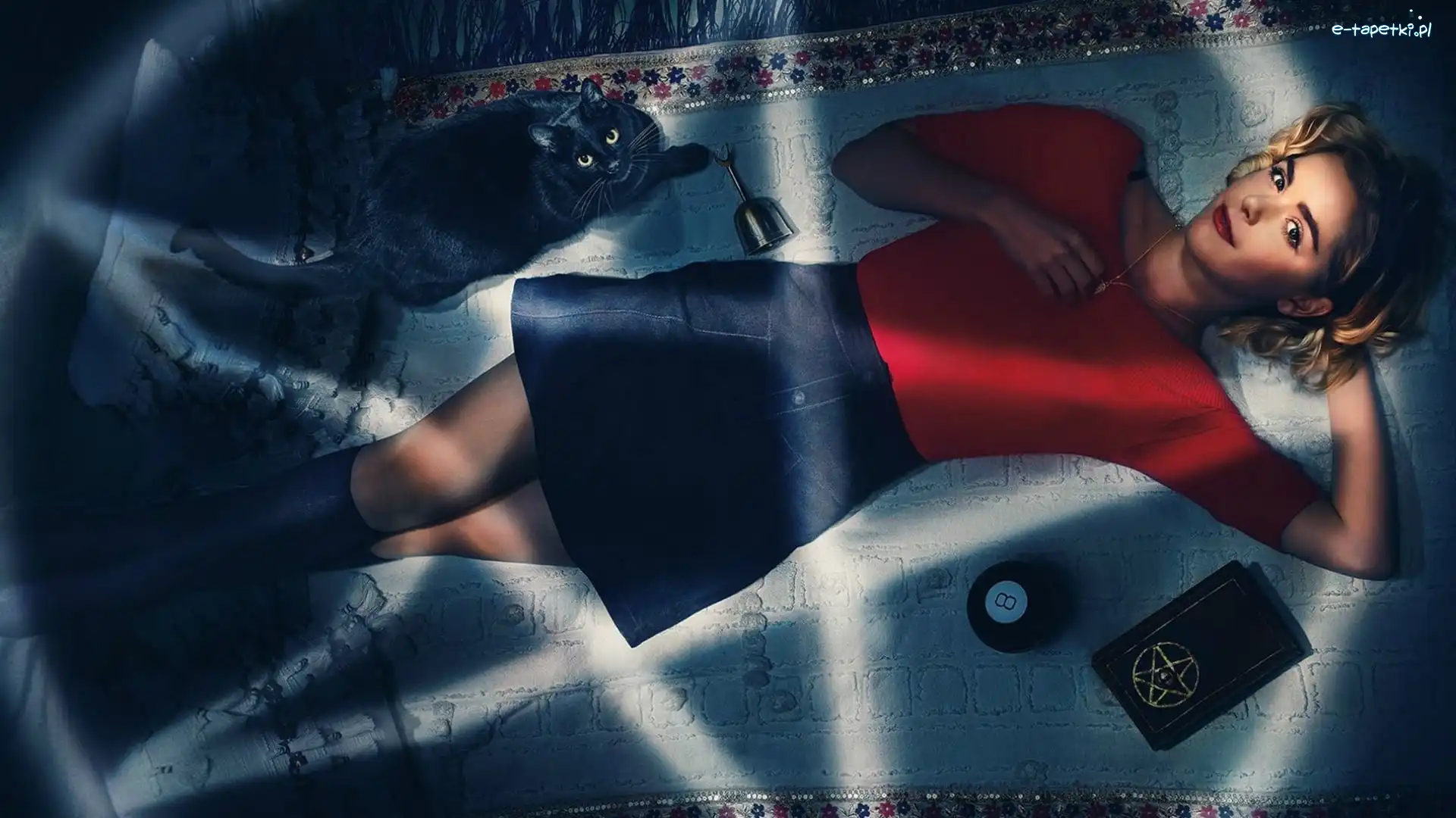 Sabrina Spellman, Chilling Adventures of Sabrina, Kot, Kiernan Shipka, Postać, Kobieta, Aktorka, Serial