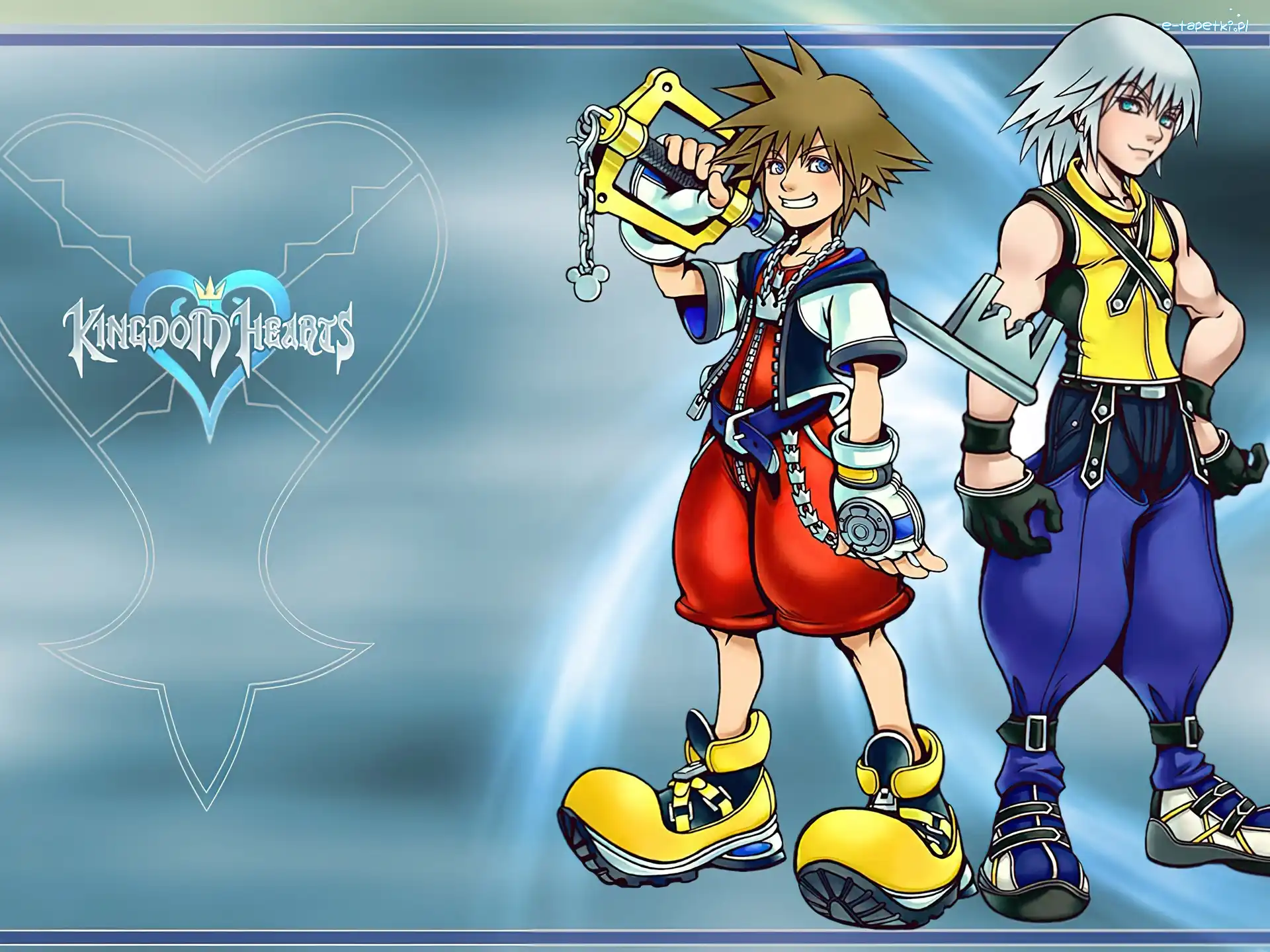 postacie , klucz, mężczyzna, Kingdom Hearts
