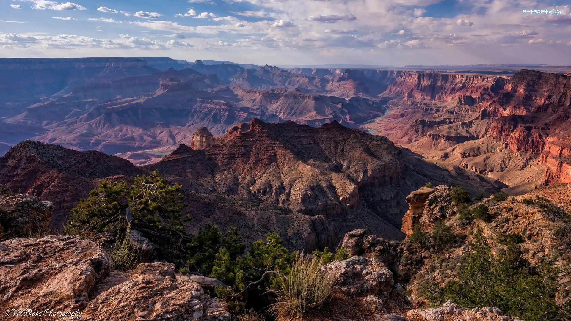 Stan Arizona, Grand Canyon, Góry, Stany Zjednoczone, Wielki Kanion Kolorado, Park Narodowy Wielkiego Kanionu