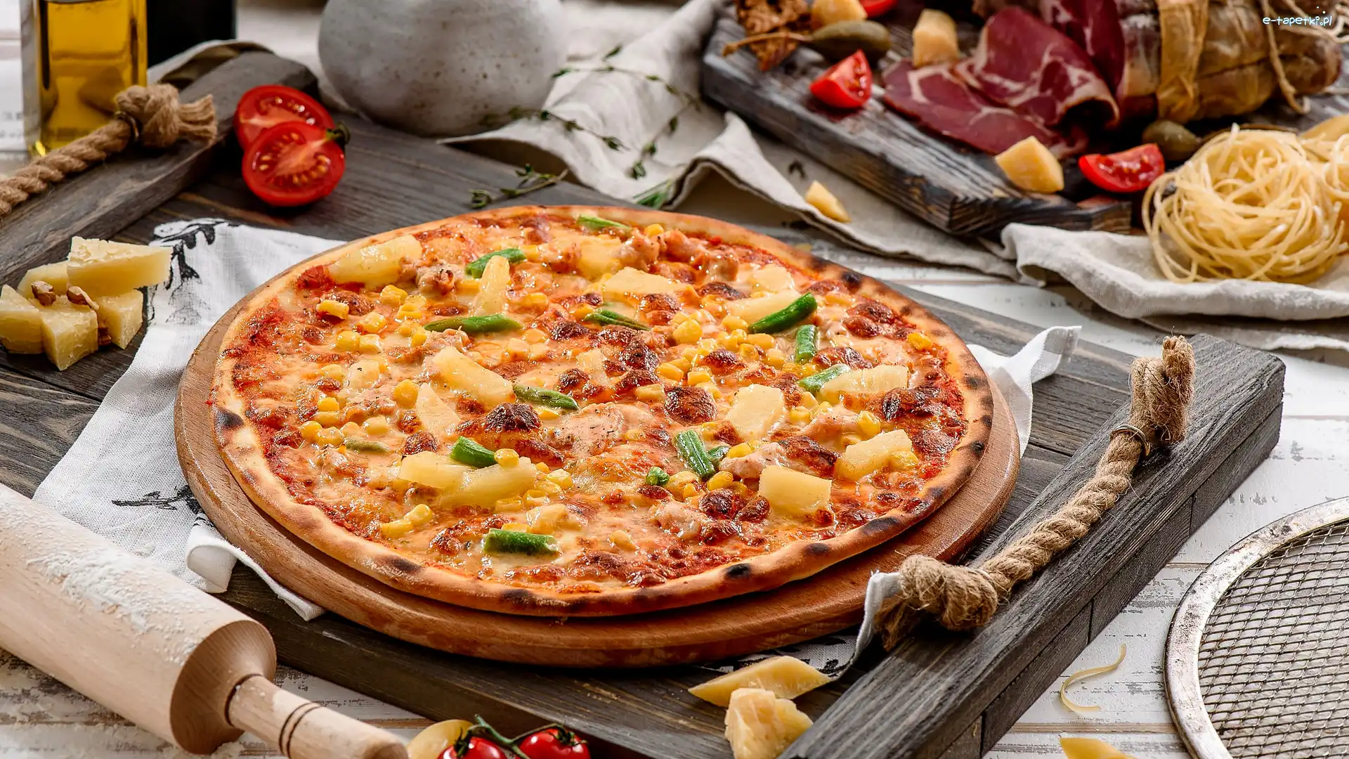 Pizza, Taca, Wałek