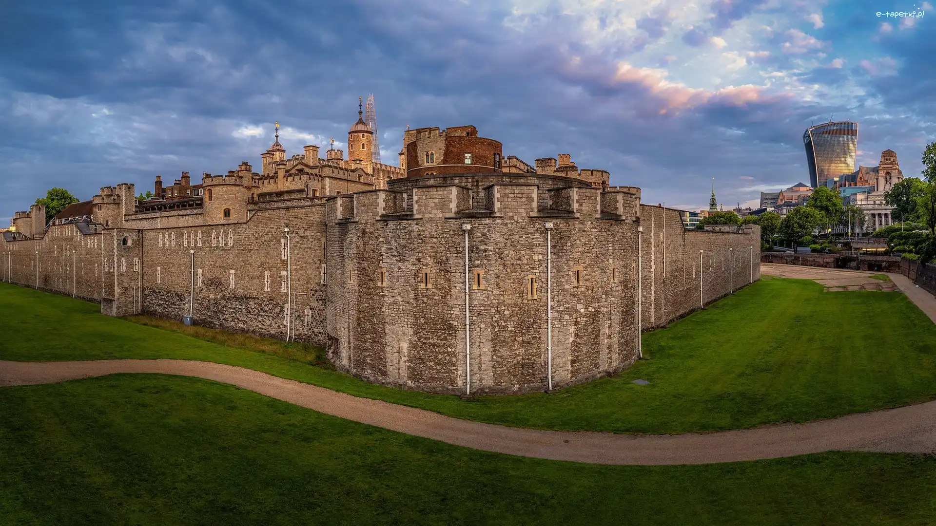 Tower of London, Anglia, Londyn, Mury