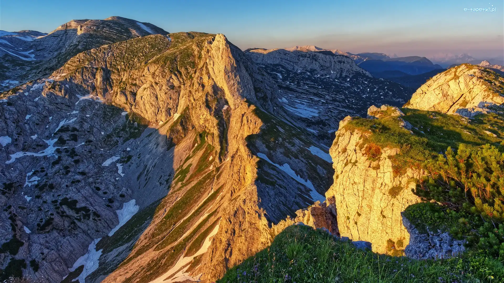 Góry, Totes Gebirge, Alpy Wapienne, Austria, Iglaki