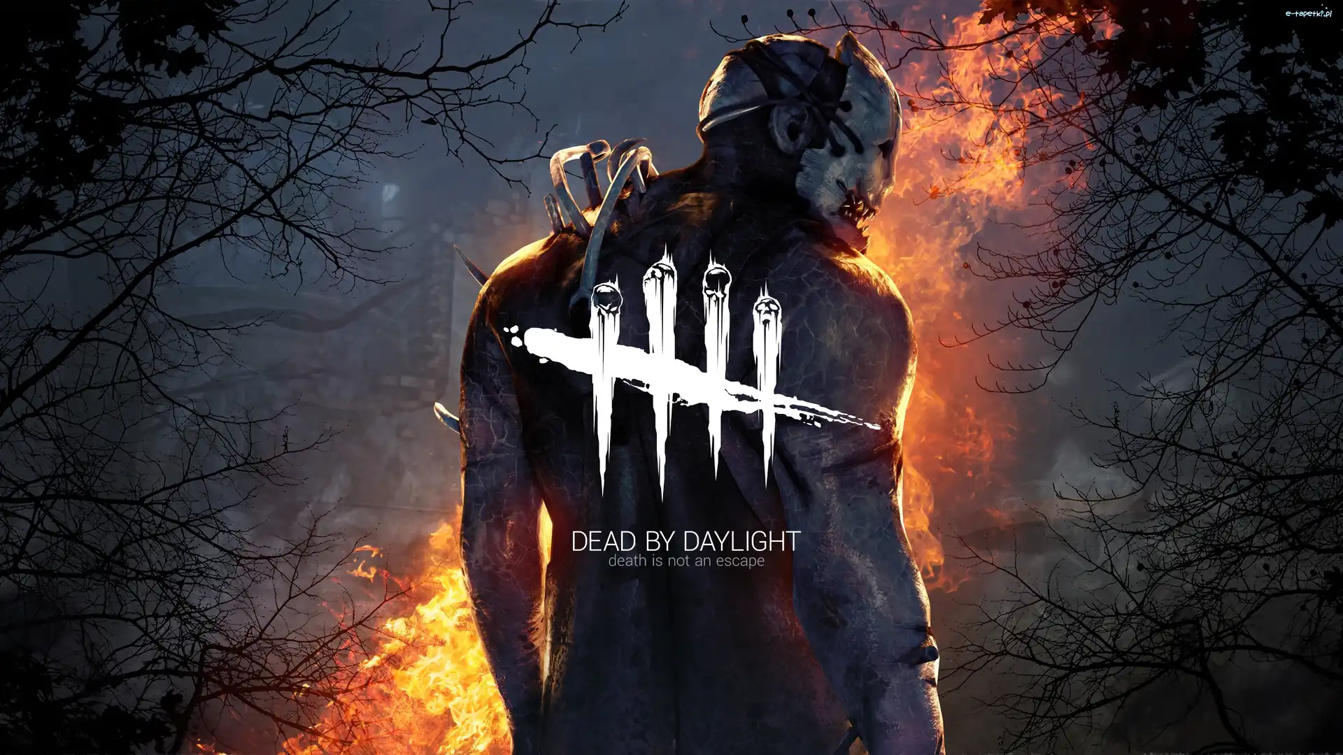 Gra, Mężczyzna, Dead by Daylight, Ogień, Maska