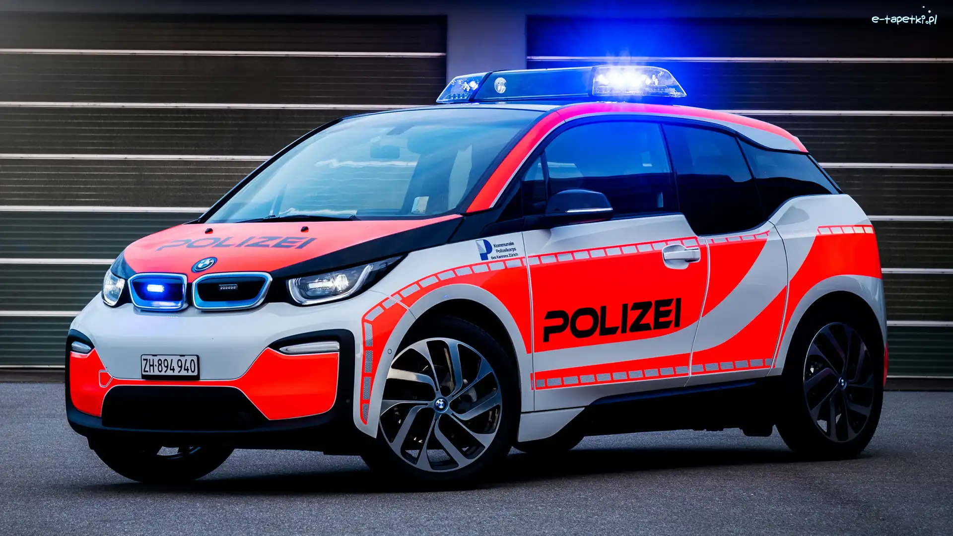 Policyjny samochód, BMW i3