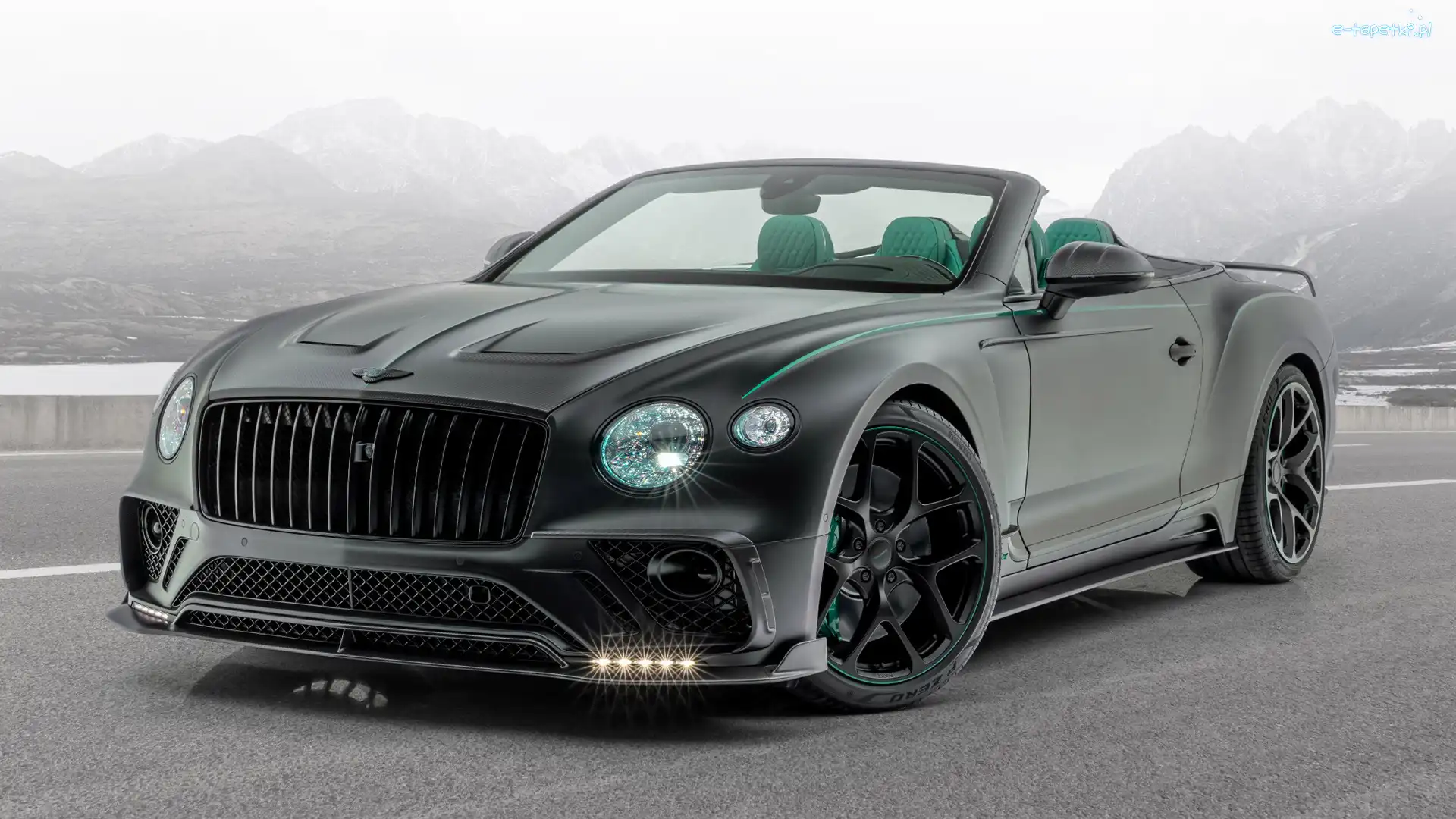Góry, Kabriolet, Bentley Continental GT