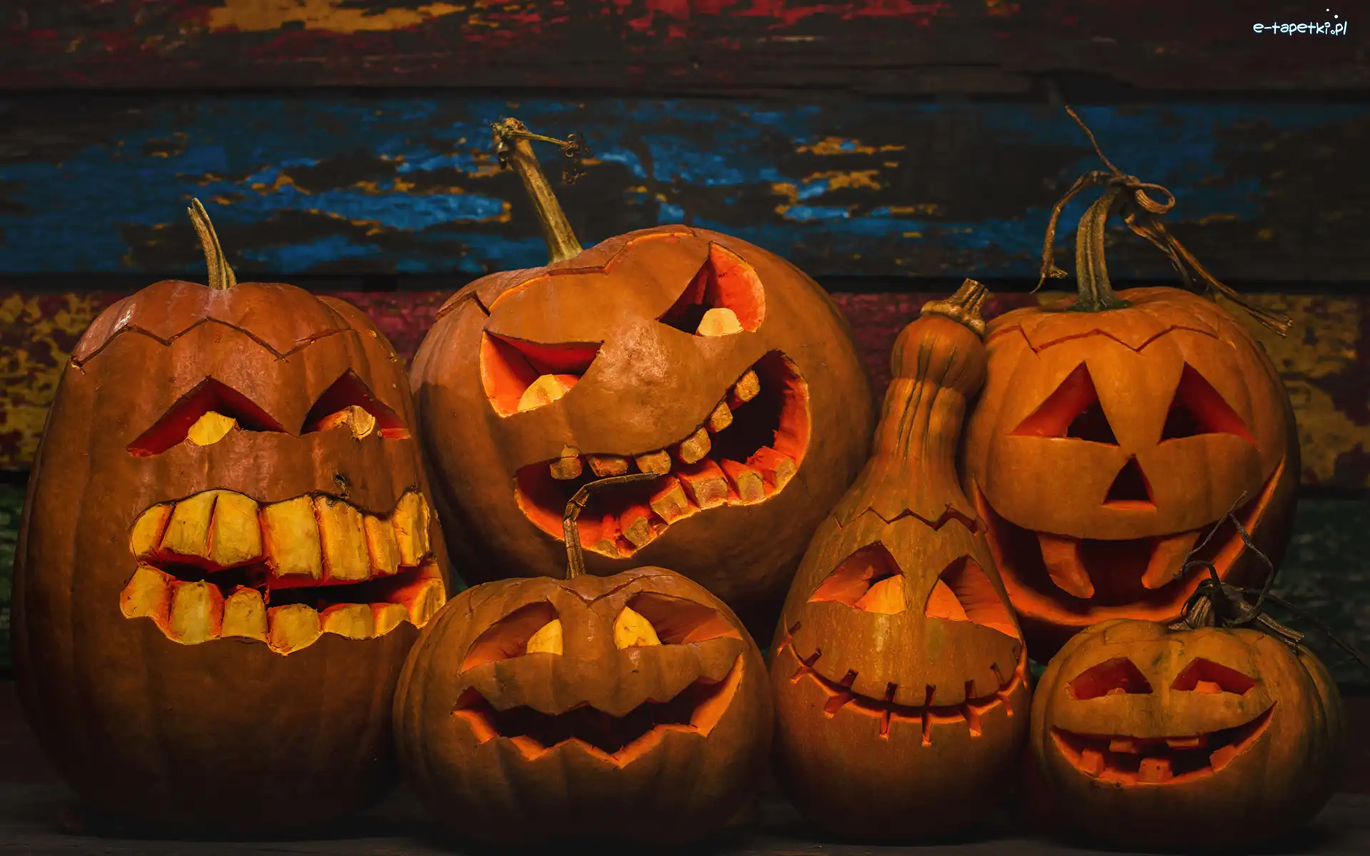 Lampiony, Dynie, Halloween