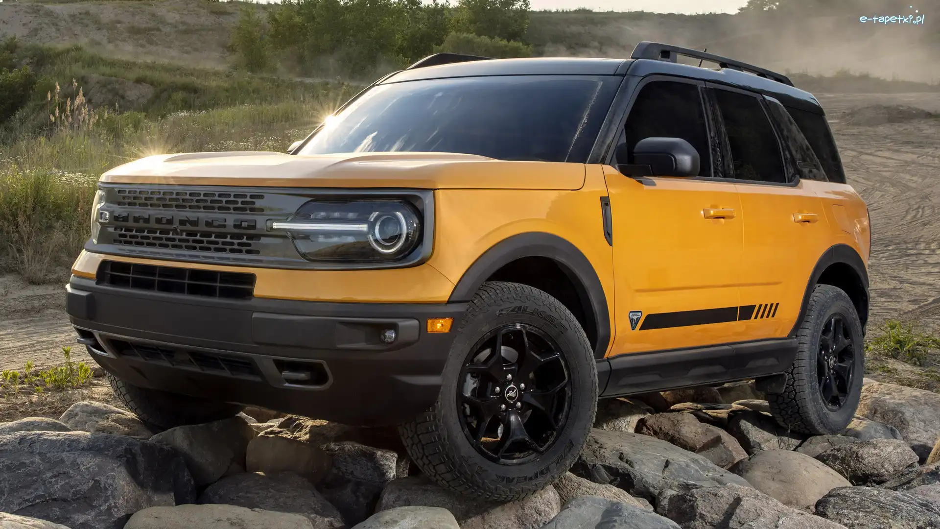 2020, Ford Bronco, Żółty