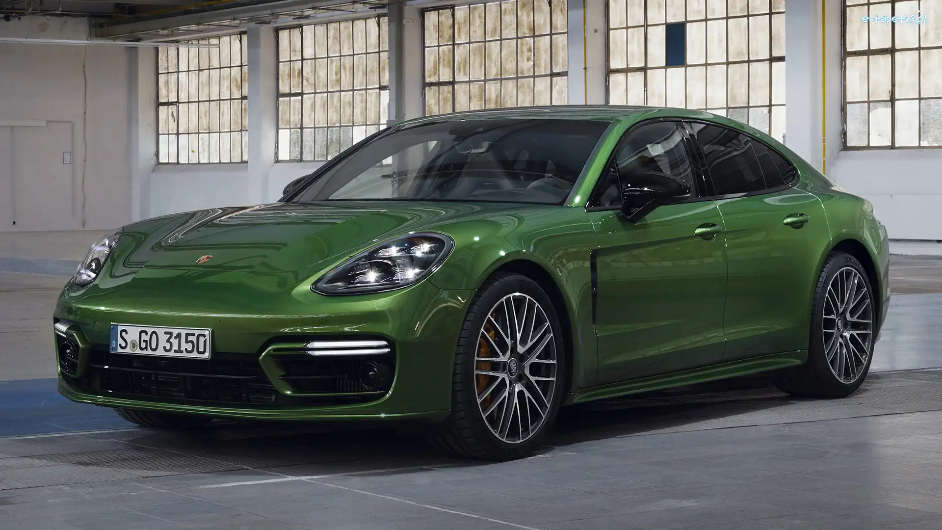 Porsche Panamera S, Zielone