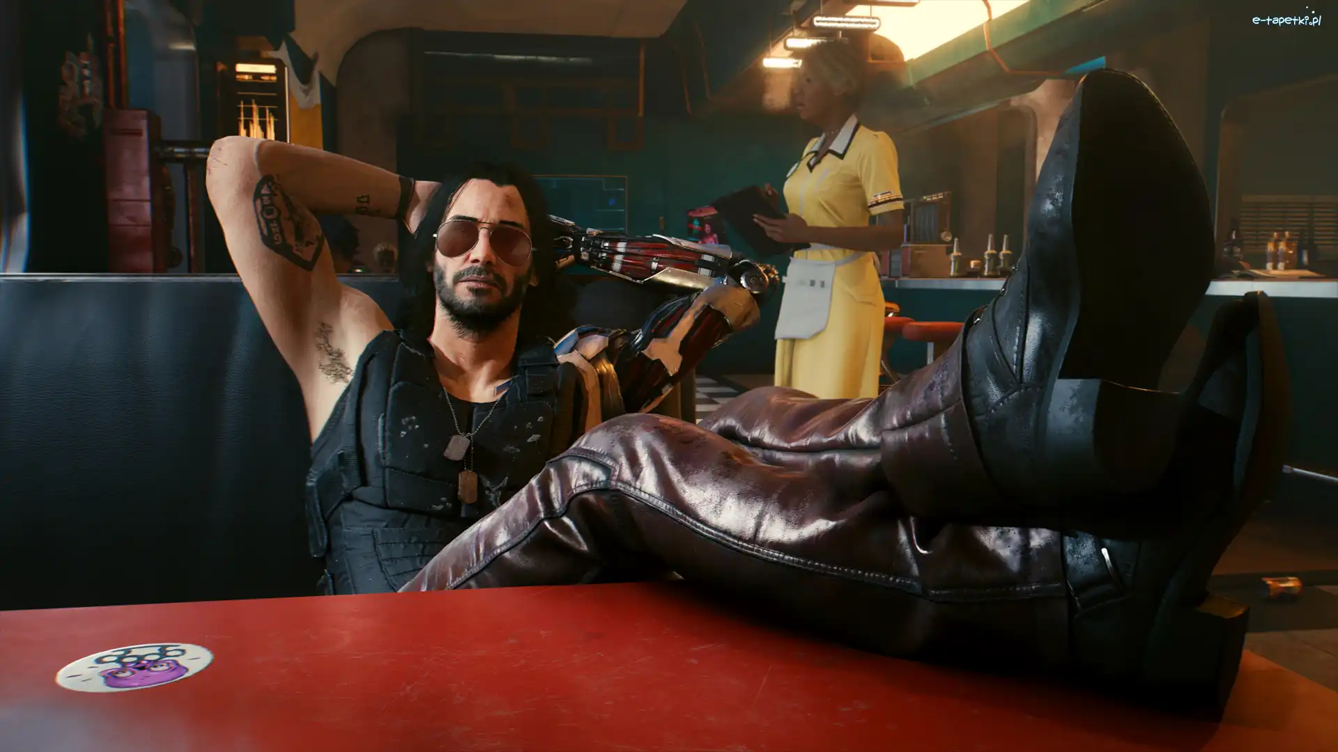 Aktor, Postać, Johnny Silverhand, Keanu Reeves, Cyberpunk 2077, Gra