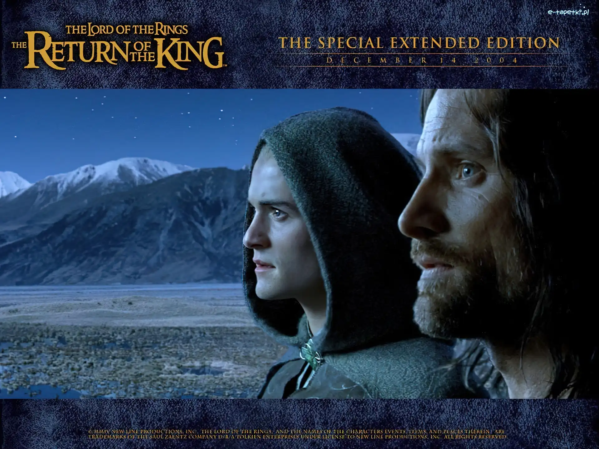 Viggo Mortensen, kaptur, chłopak, The Lord of The Rings