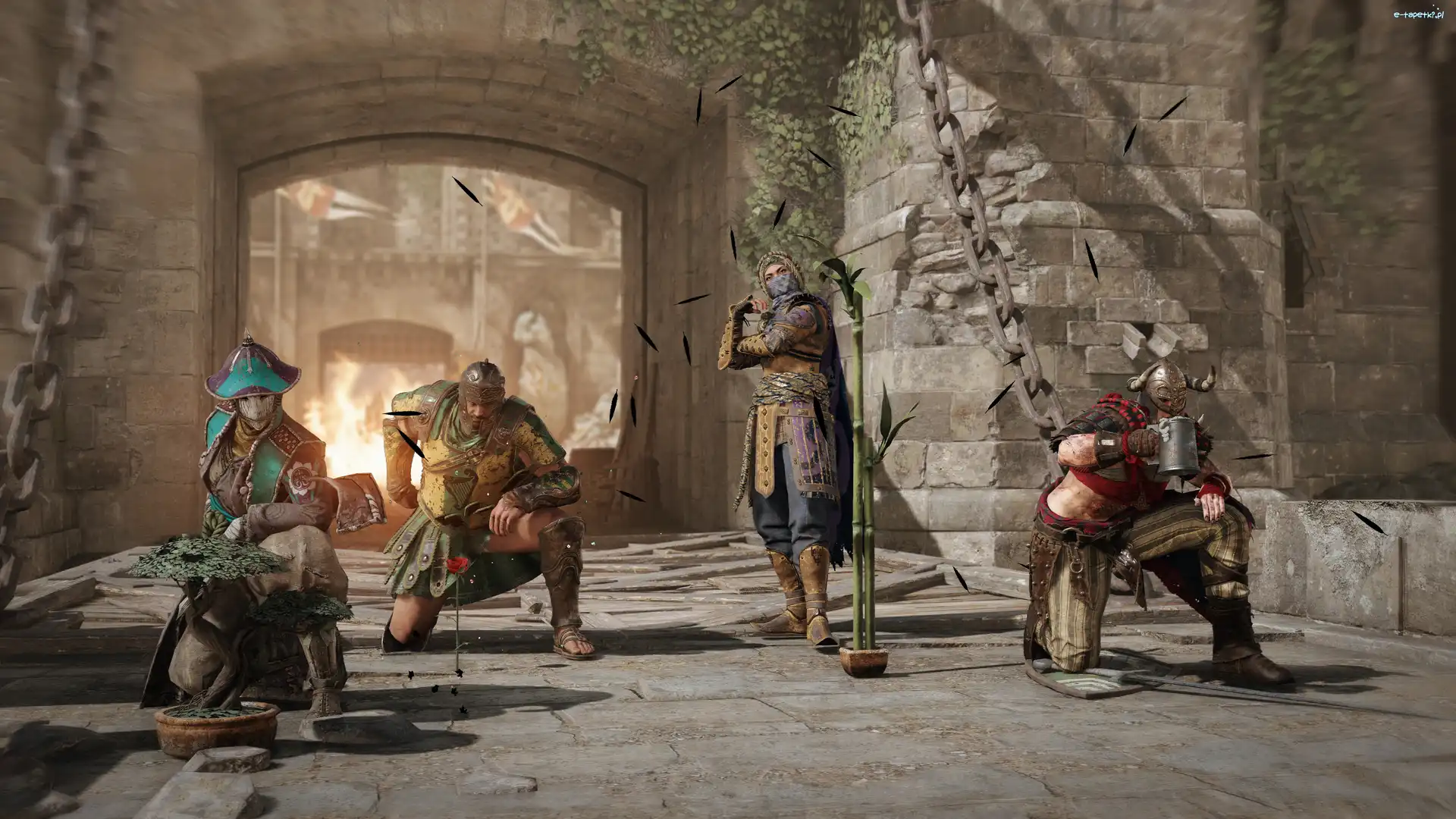 For Honor, Rycerz Centurion, Samuraj Nobushi, Wiking, Wojownik Wu Lin