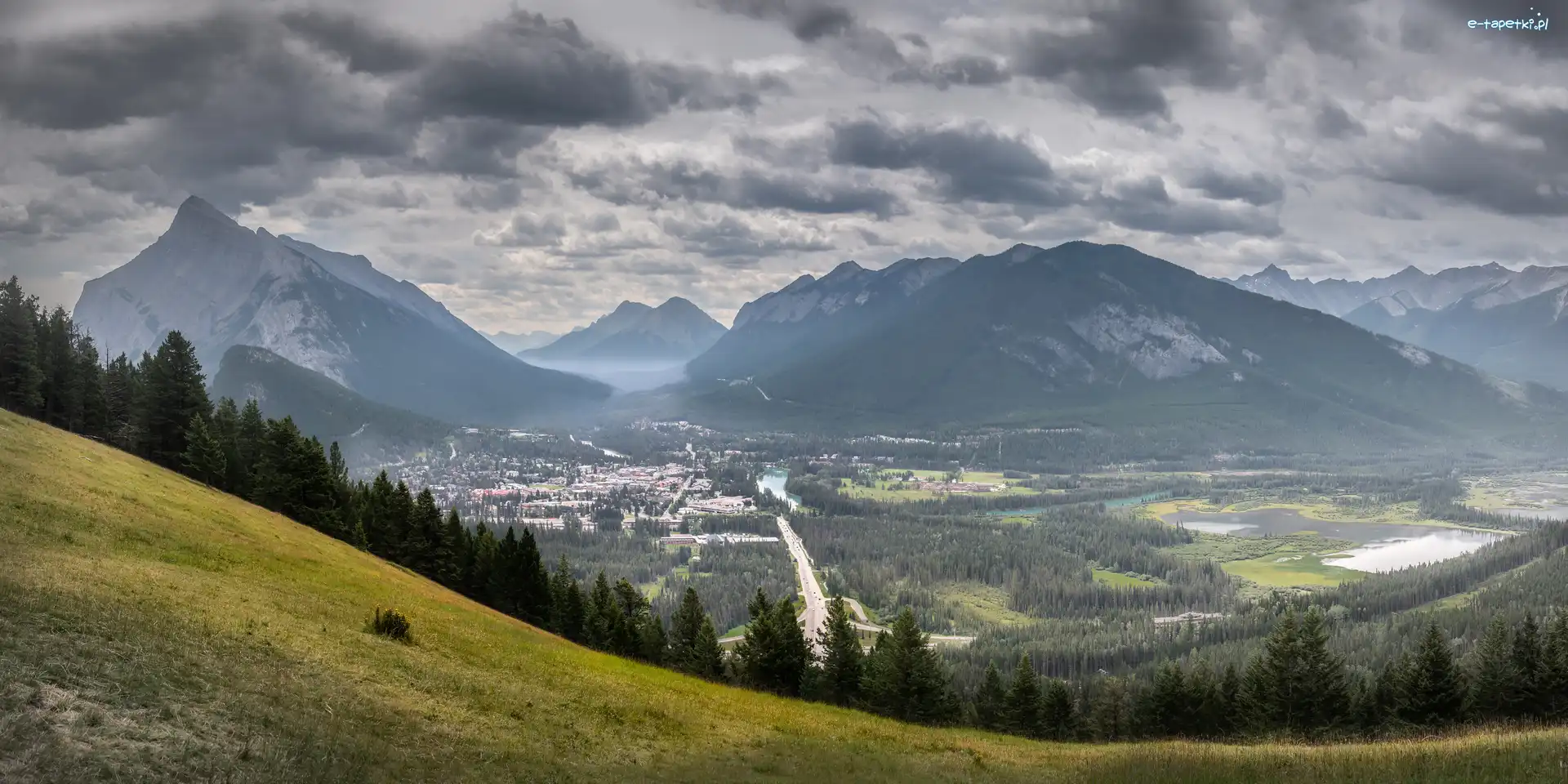 Kanada, Miasto Banff, Alberta, Park Narodowy Banff, Kanadyjskie Góry Skaliste