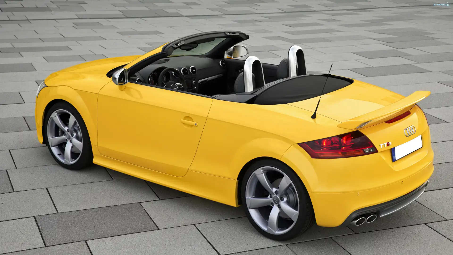 Cabrio, Audi TT S, Żółte
