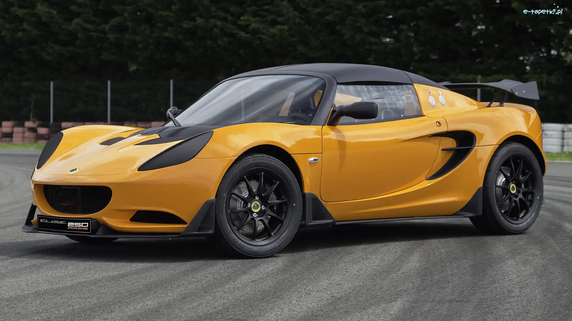 Lotus Elise 250, Żółty