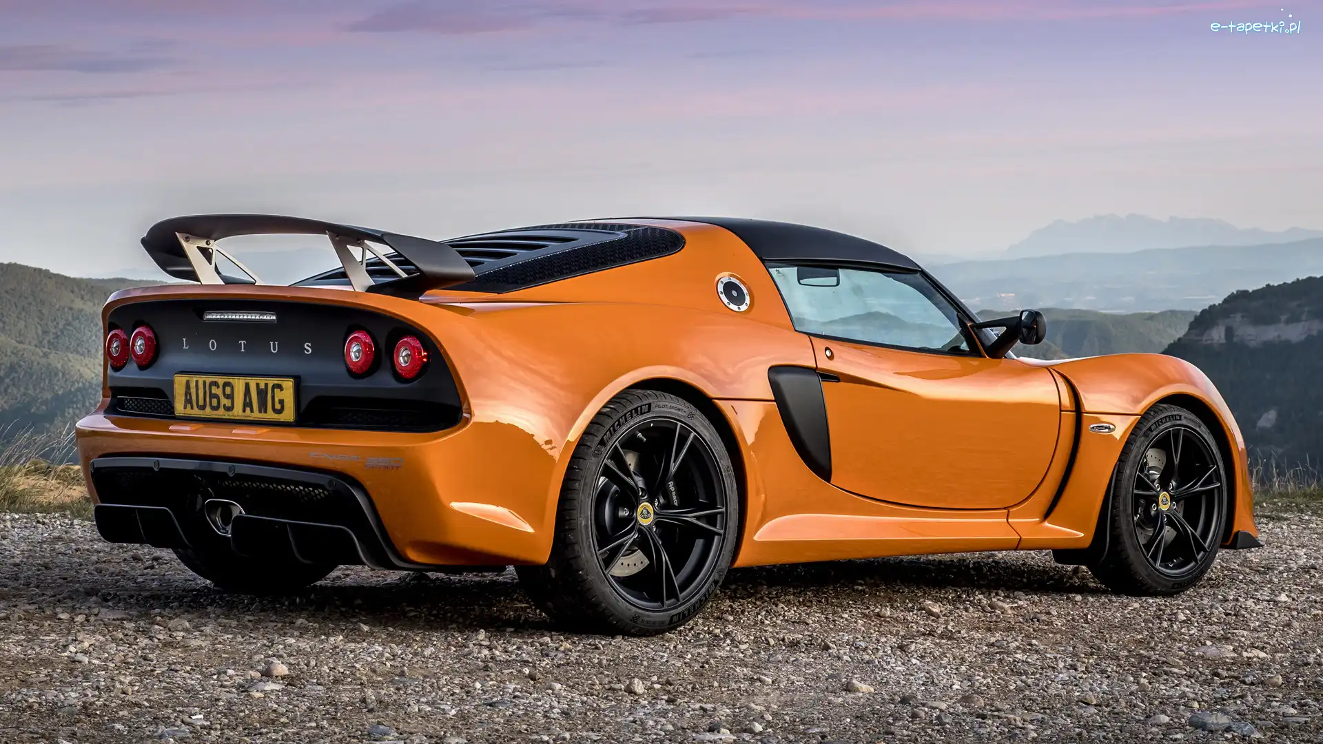 Lotus Exige Sport 350, Pomarańczowy