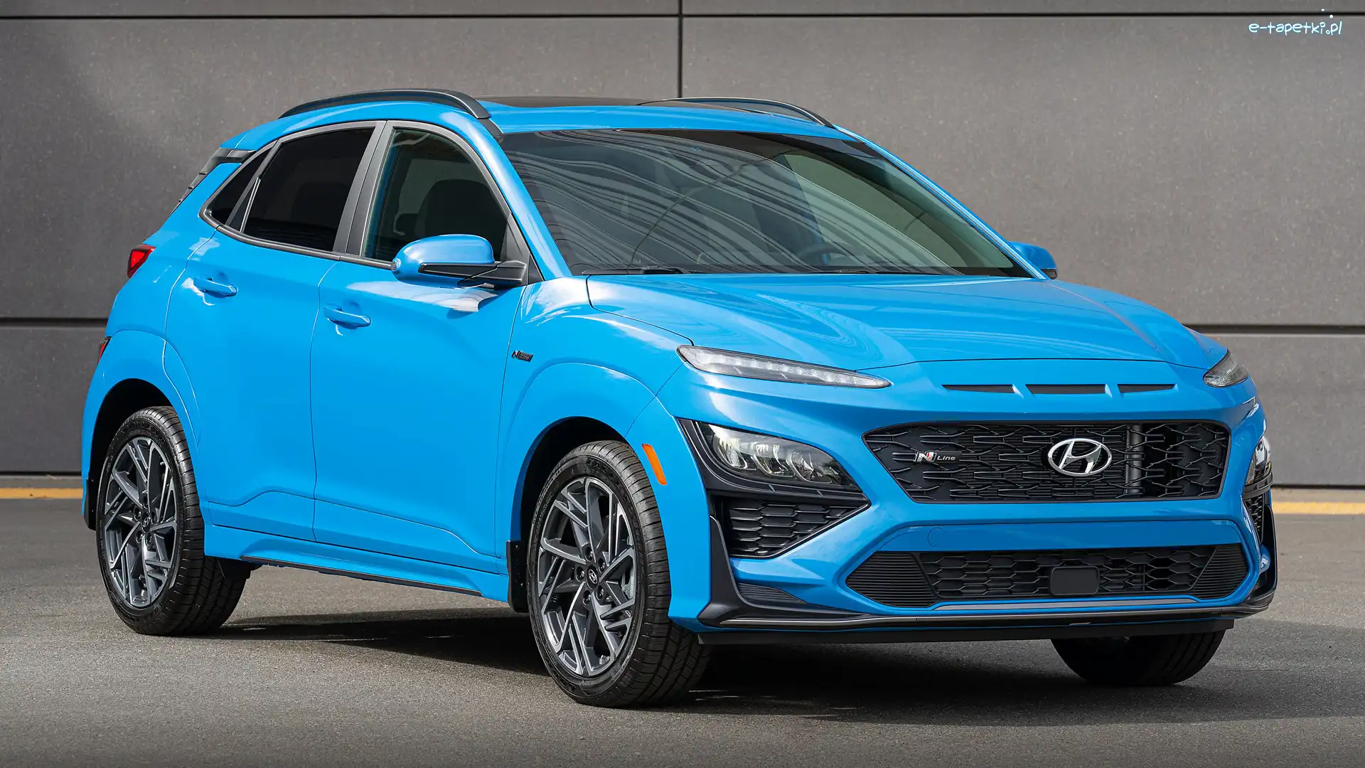 Niebieski Hyundai Kona, Hyundai Kona N