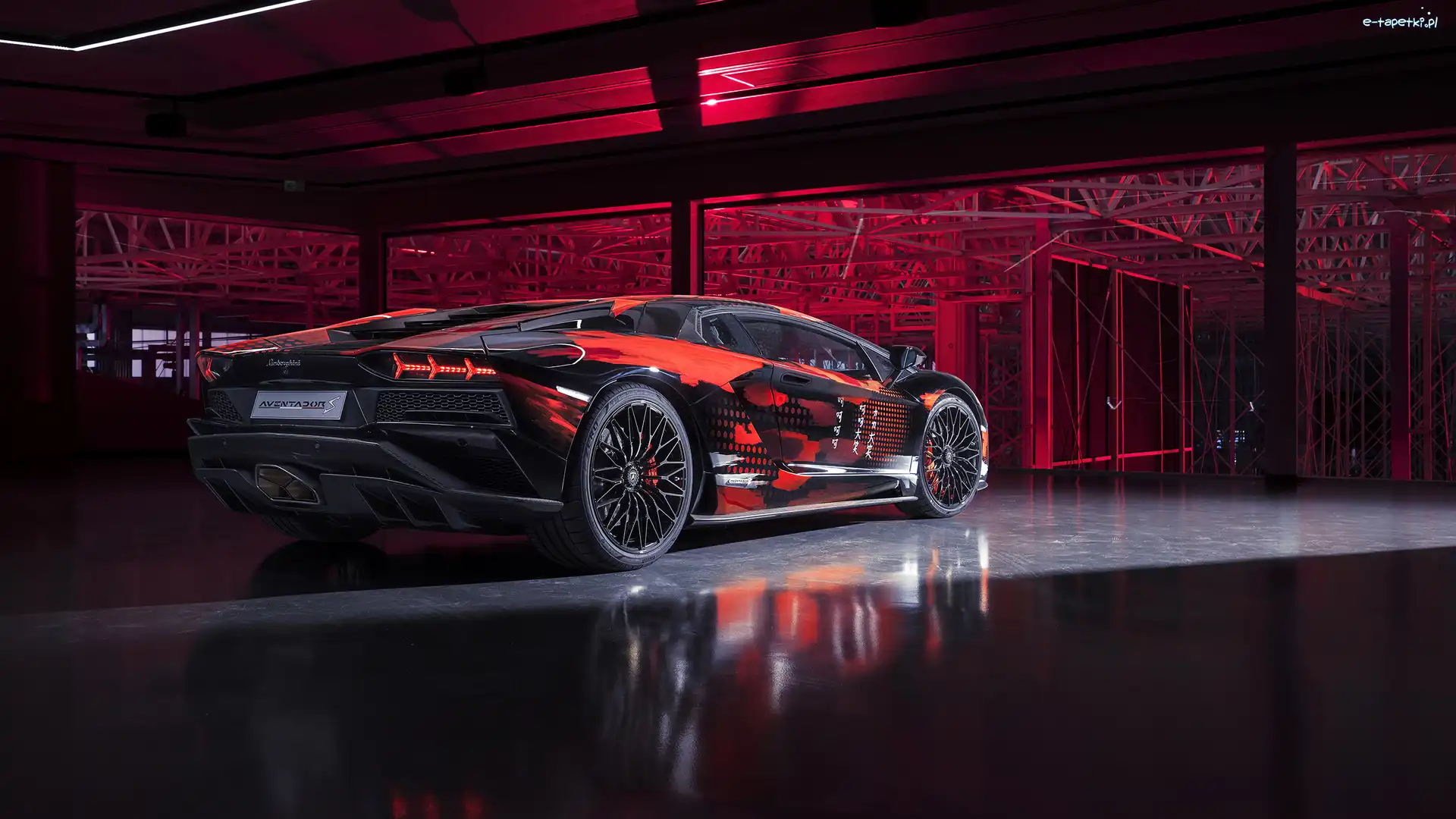 Tył, 2021, Lamborghini Aventador S