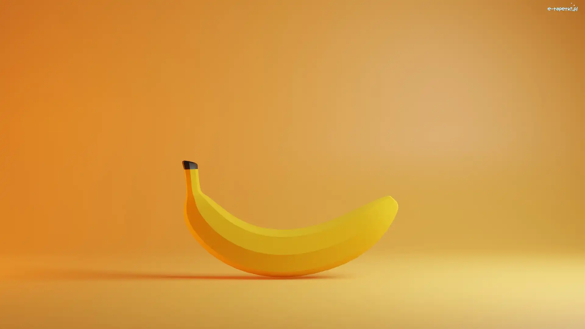 Grafika, Żółte, Tło, 2D, Banan, Owoc