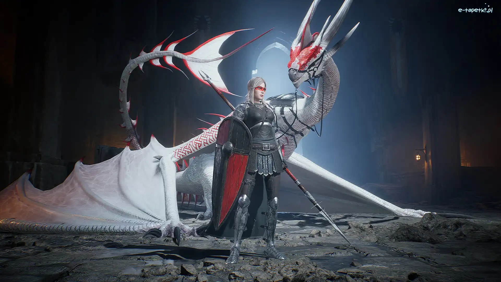 Gra, Postać, Century Age of Ashes, Smok, Biały
