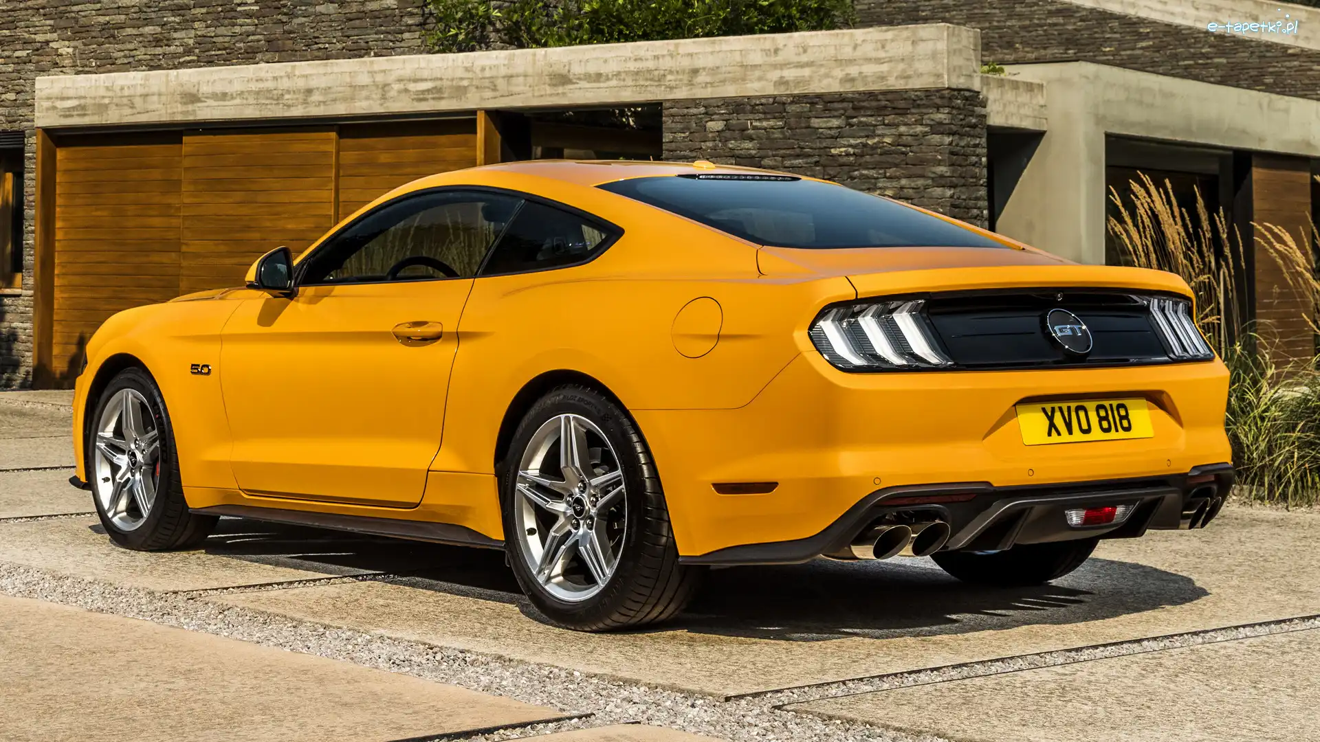 Bok, Tył, Ford Mustang GT