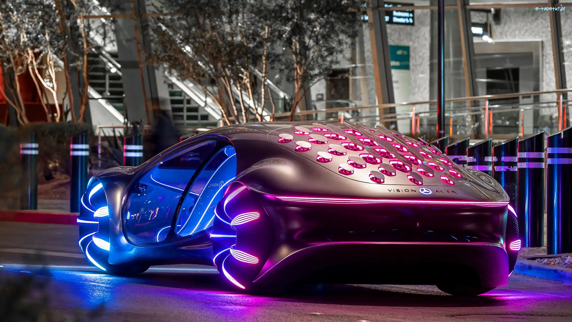 Tył, Concept, Mercedes-Benz Vision AVTR