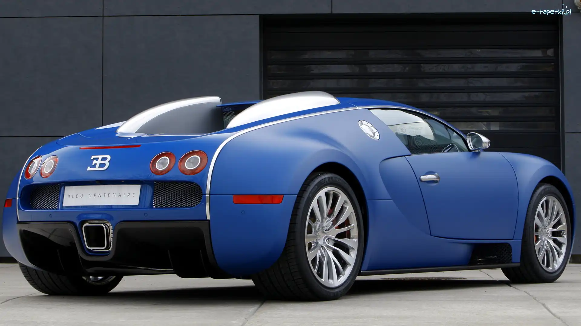 2009, Bugatti Veyron Bleu Centenaire