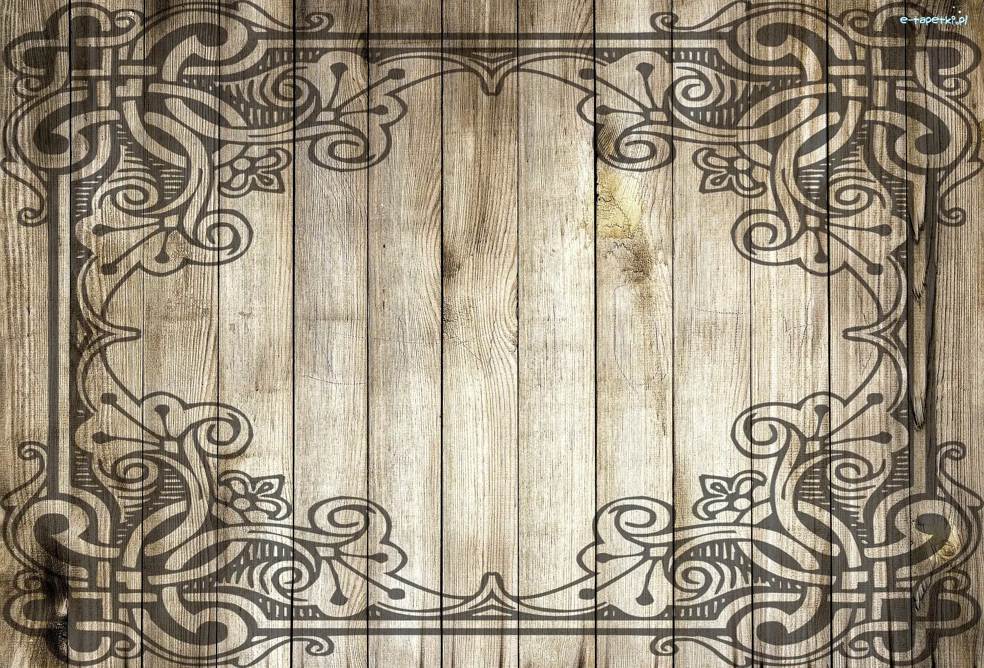 Ramka, Ornament, Drewniany, Tło, Wzór, Tekstura