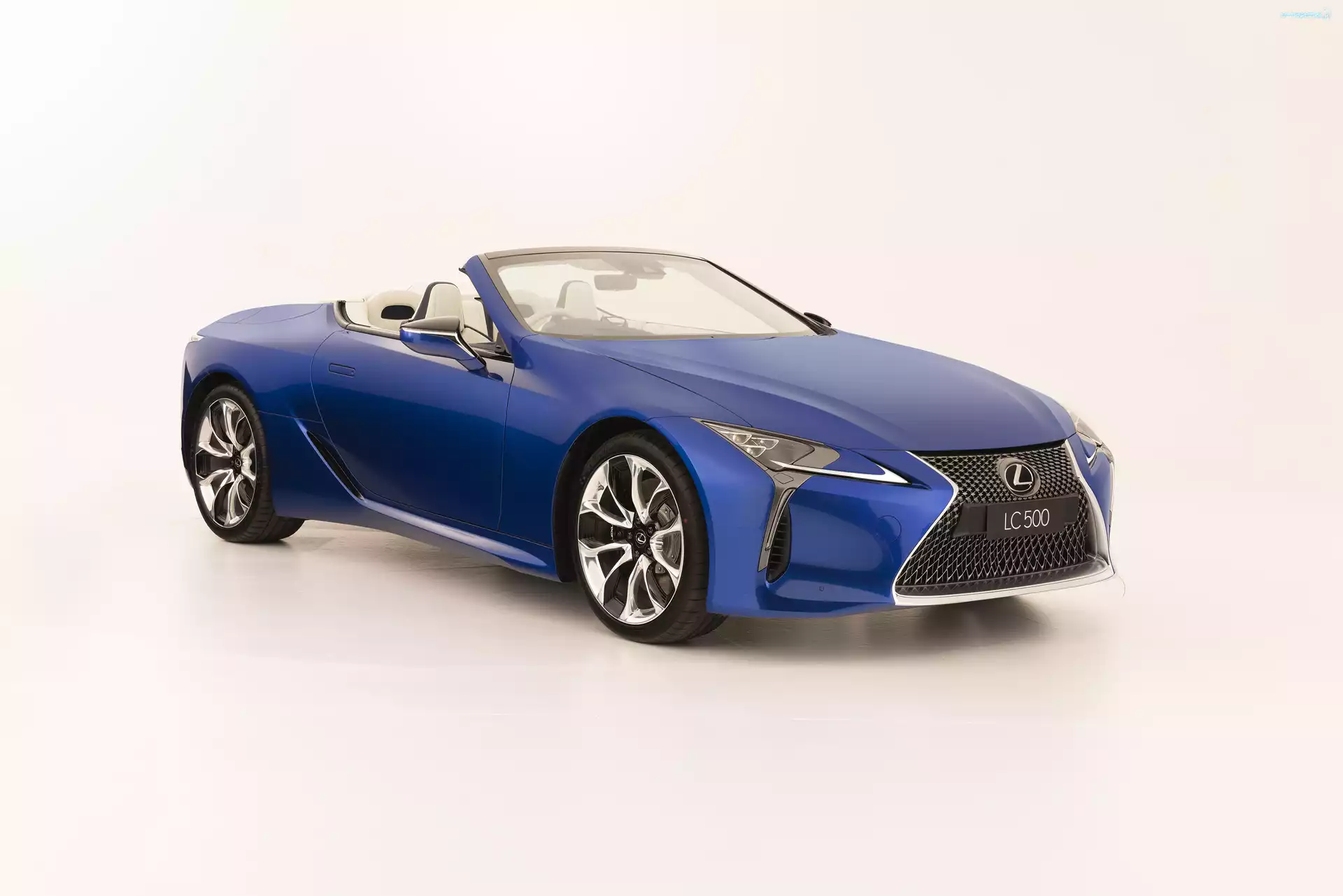Convertible, Lexus LC 500, Niebieski