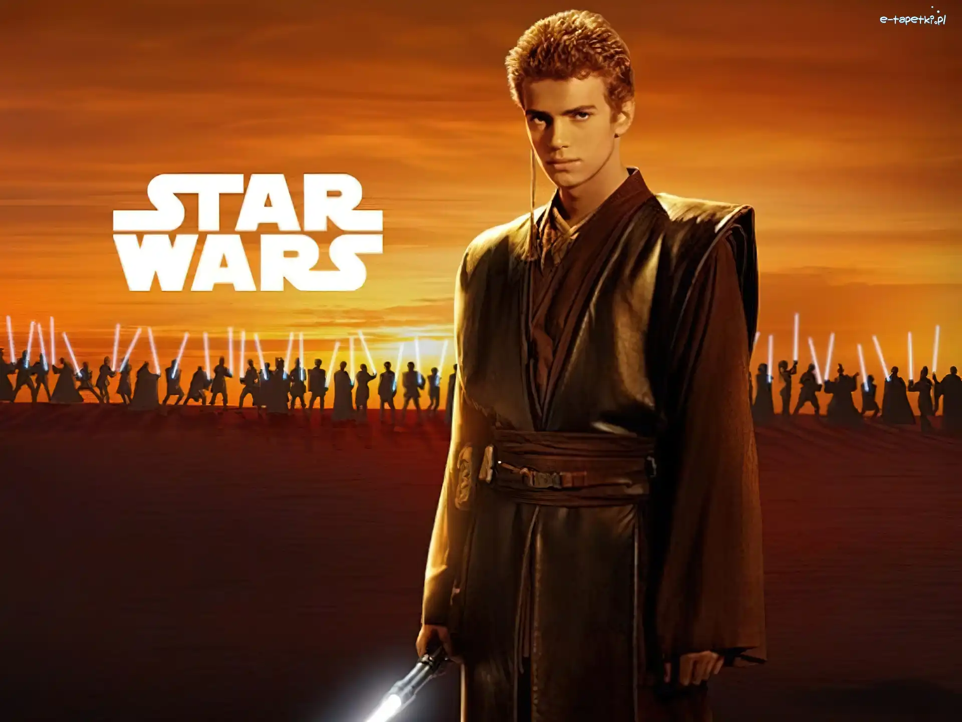 Star Wars, armia, zachód, szata, Hayden Christensen