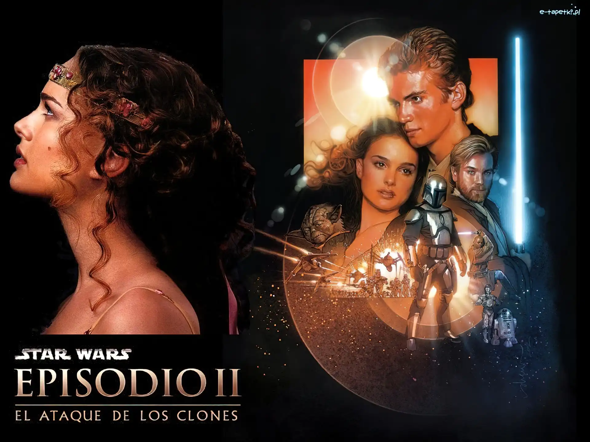 Natalie Portman, postacie, loki, Star Wars