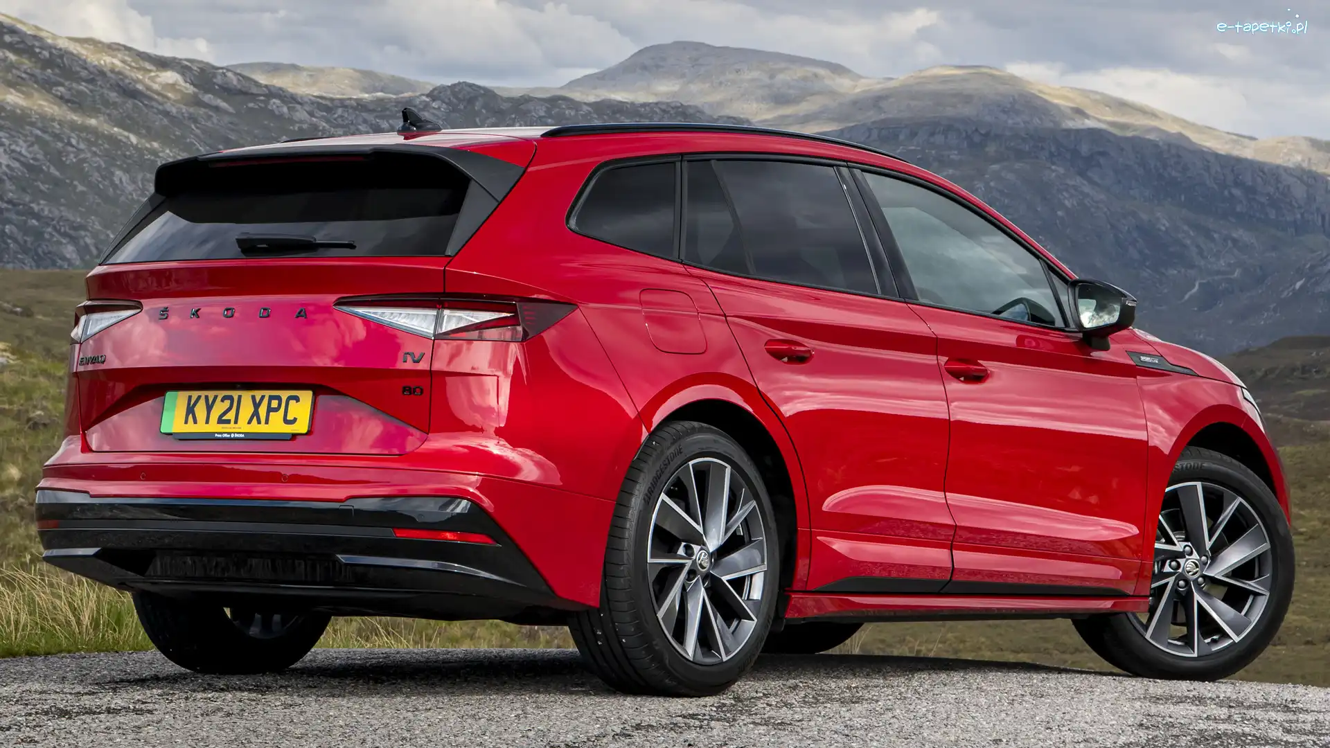 Tył, Skoda Enyaq iV Sportline