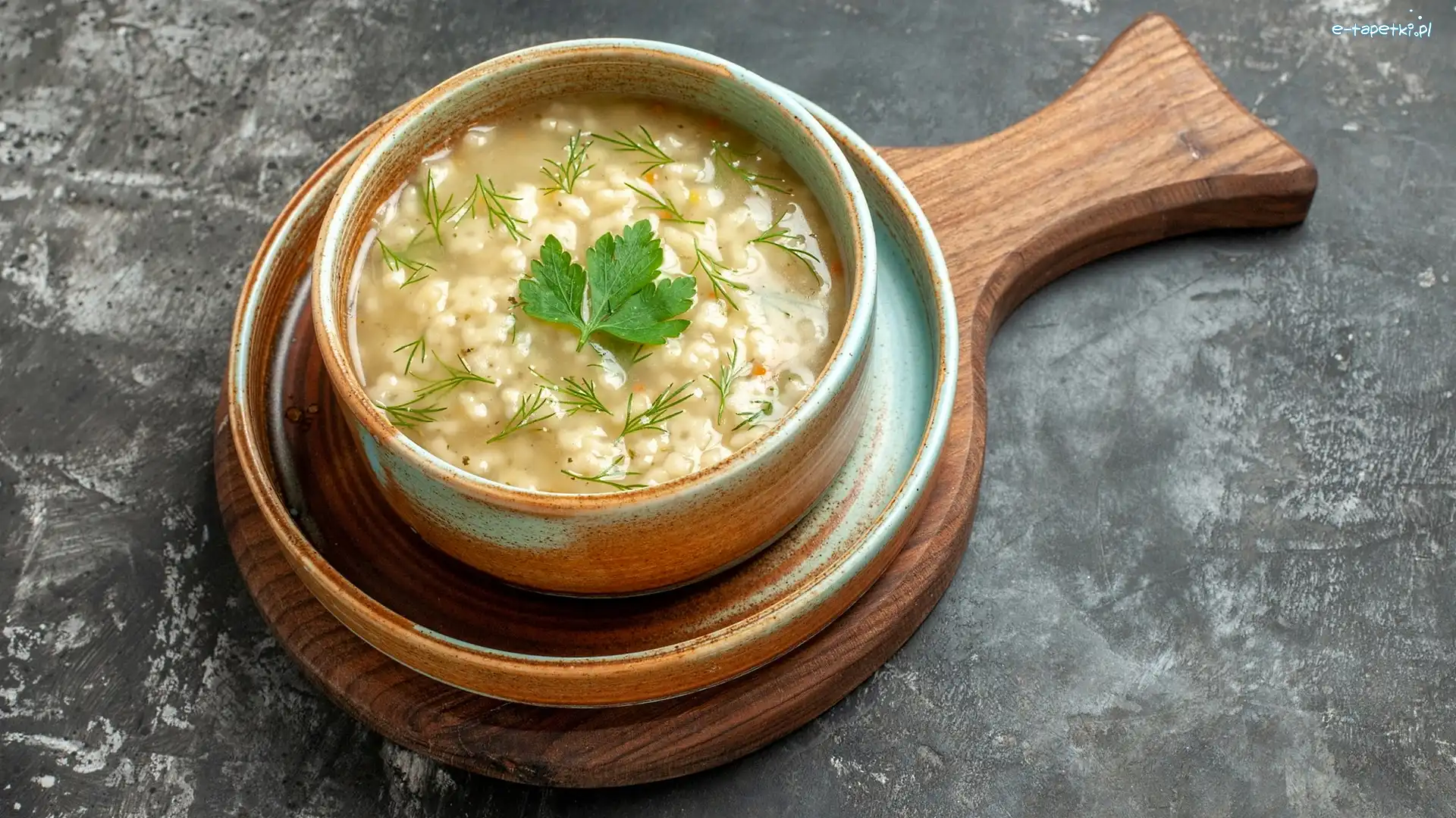 Makaron gwiazdki, Deska, Miska, Zupa