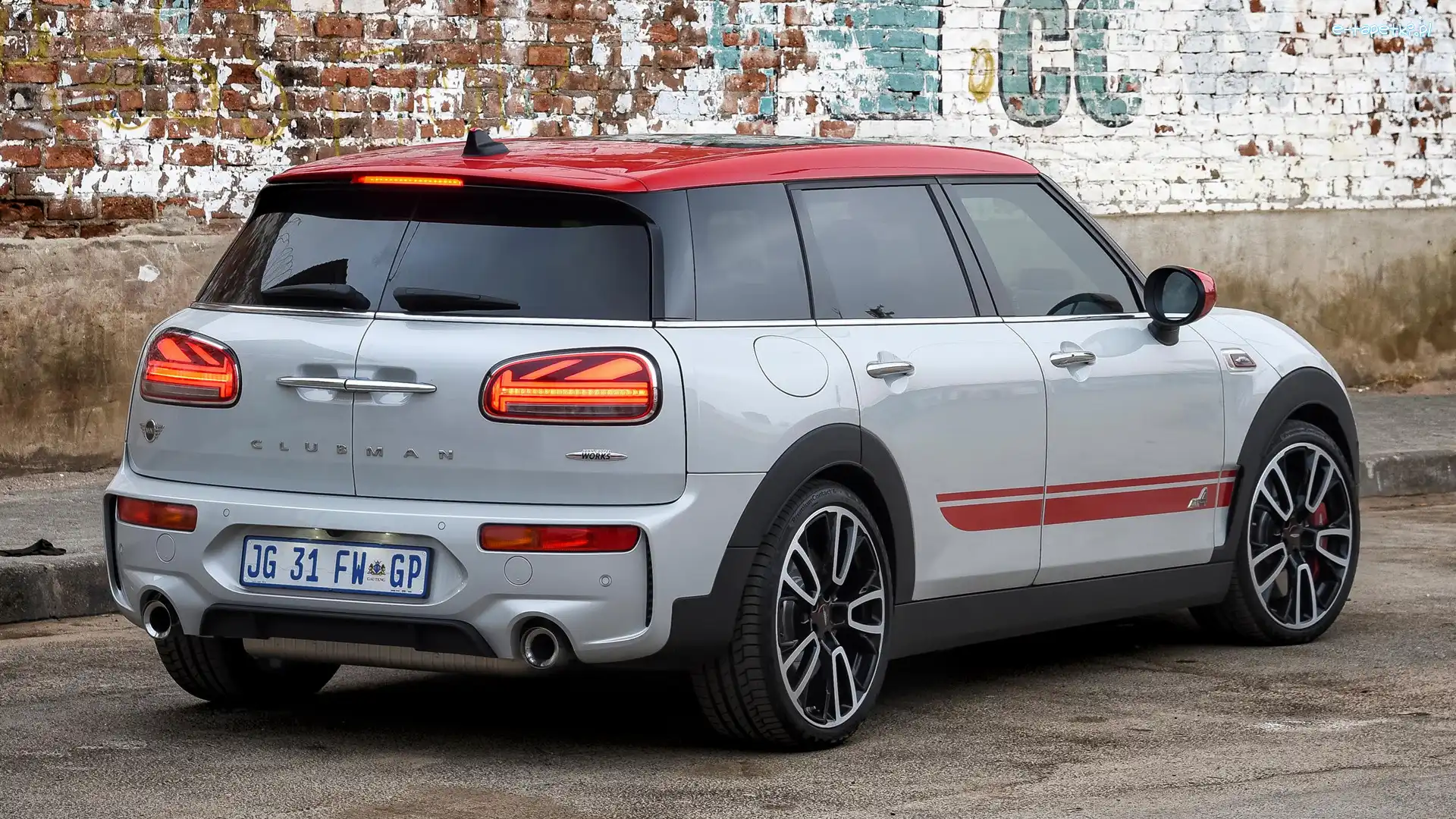 Bok, Tył, Mini John Cooper Works Clubman