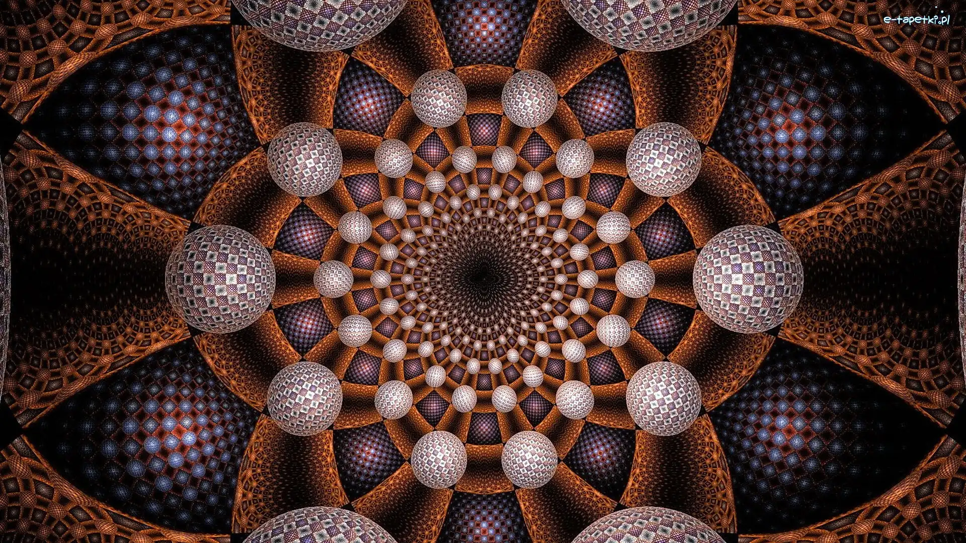 Spirale, Ażury, Kule, Fraktal