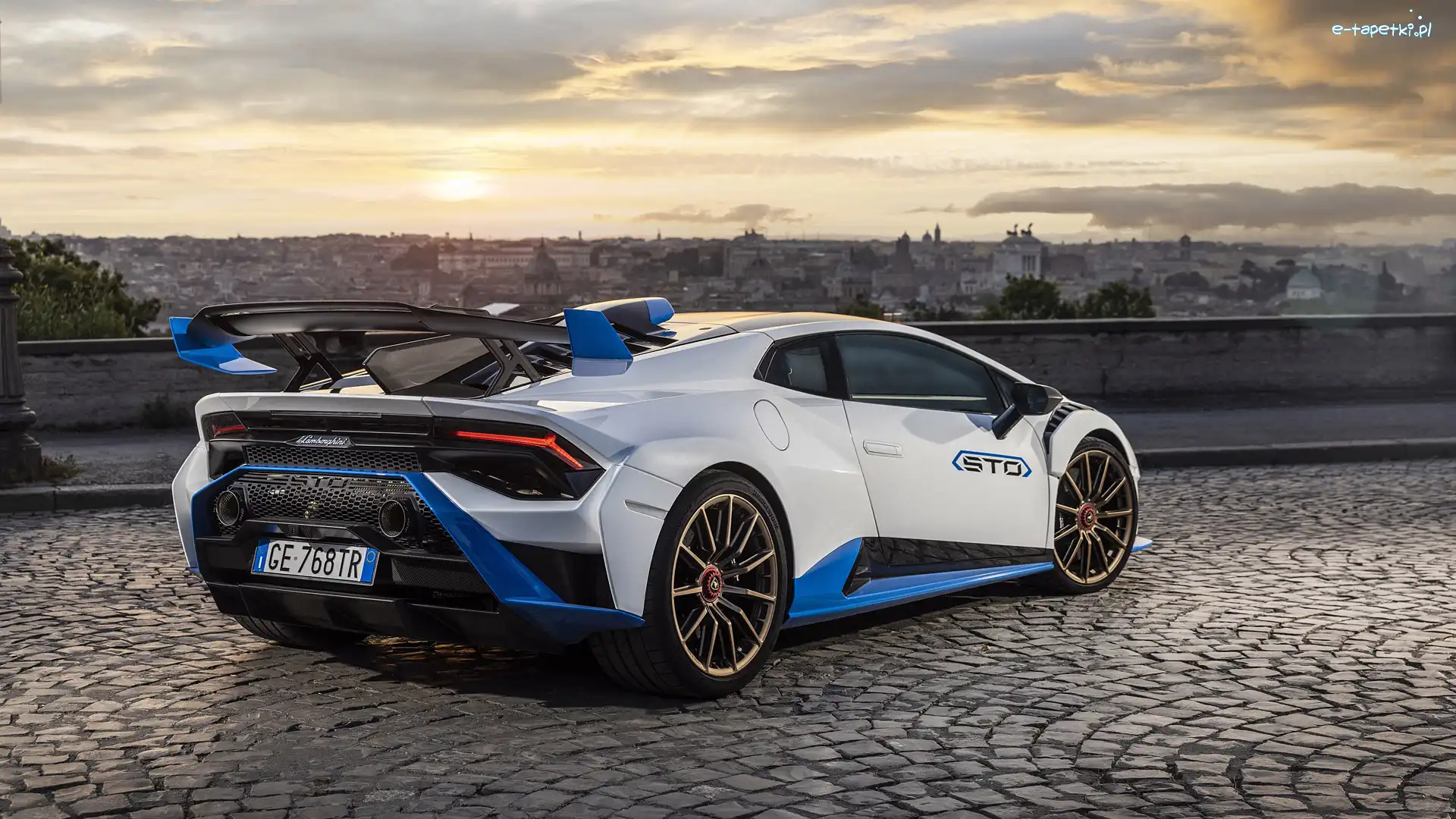 Tył, Lamborghini Huracan STO