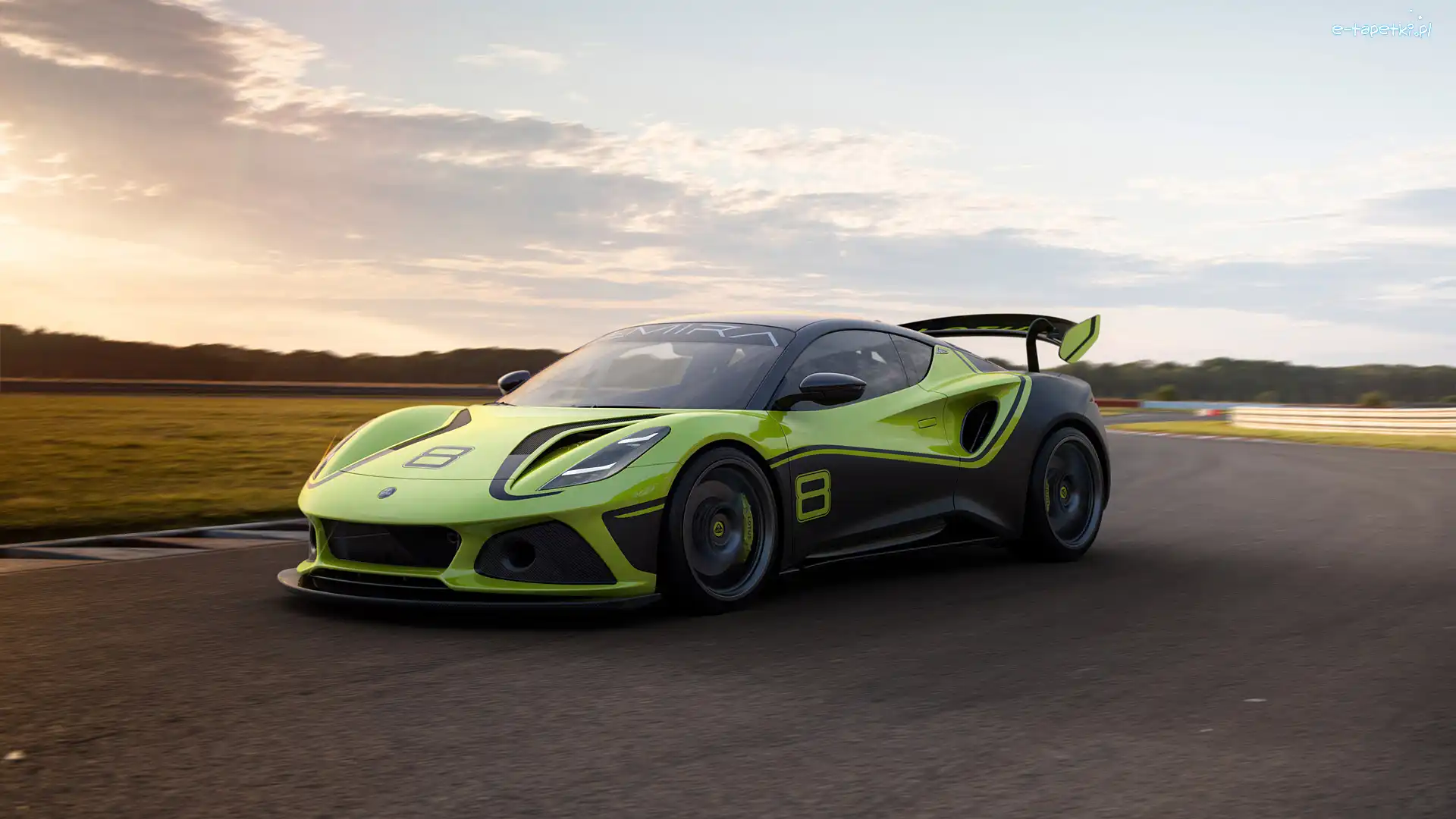 Concept, Lotus Emira GT4, Zielony