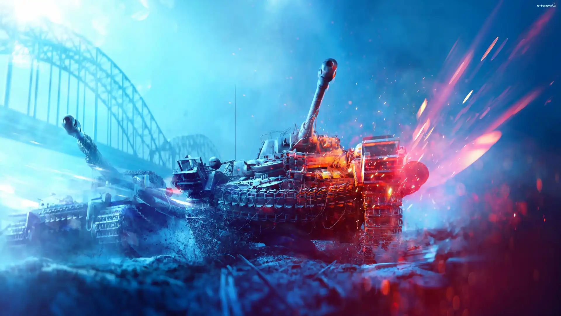 Czołgi, Battlefield 5, Gra