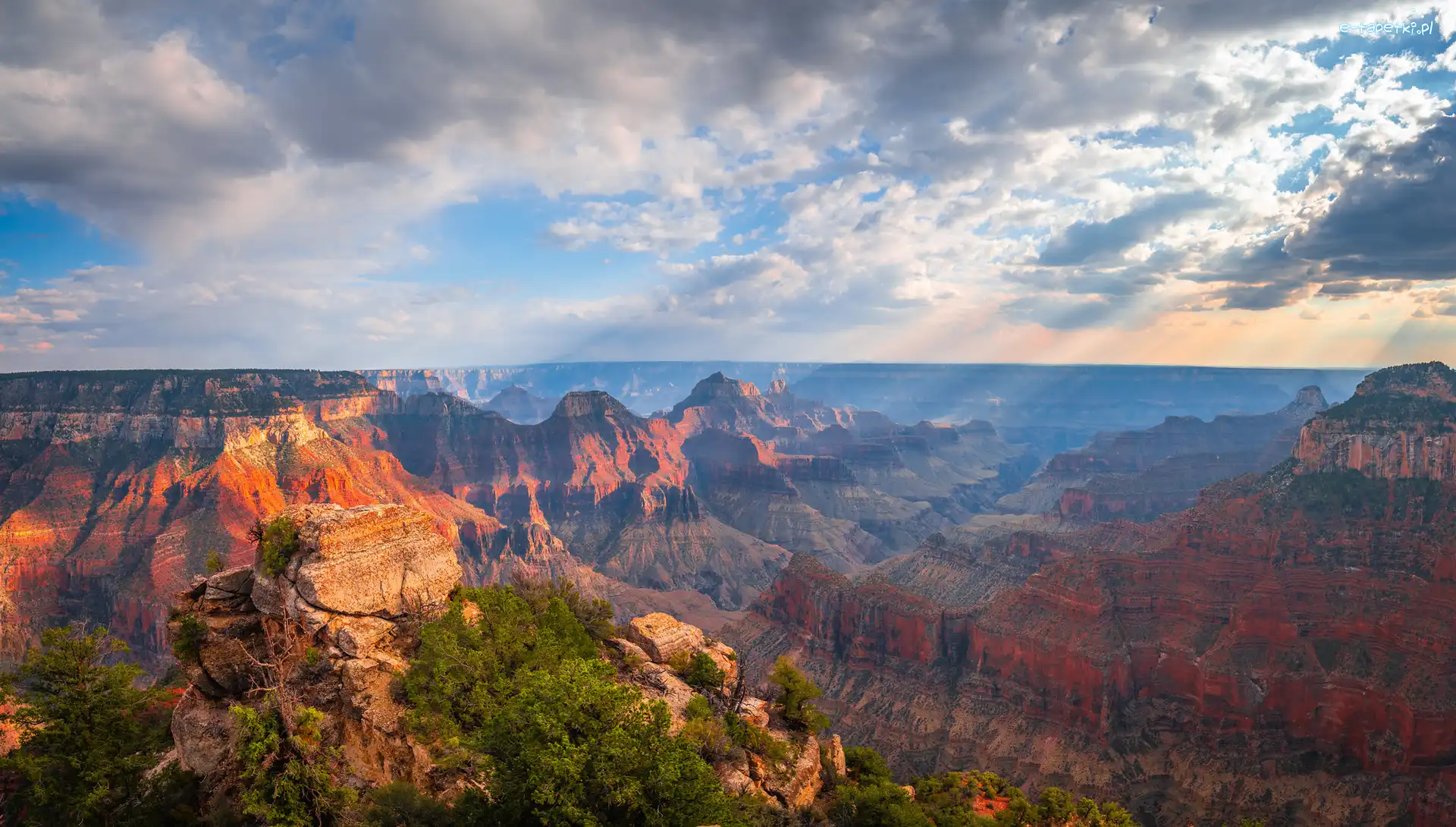 Stan Arizona, Park Narodowy Grand Canyon, Park Narodowy Wielkiego Kanionu, Stany Zjednoczone, Skały, Kanion