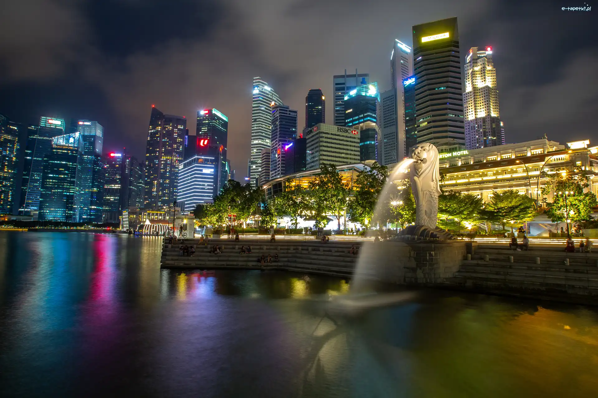 Singapur, Wieżowce