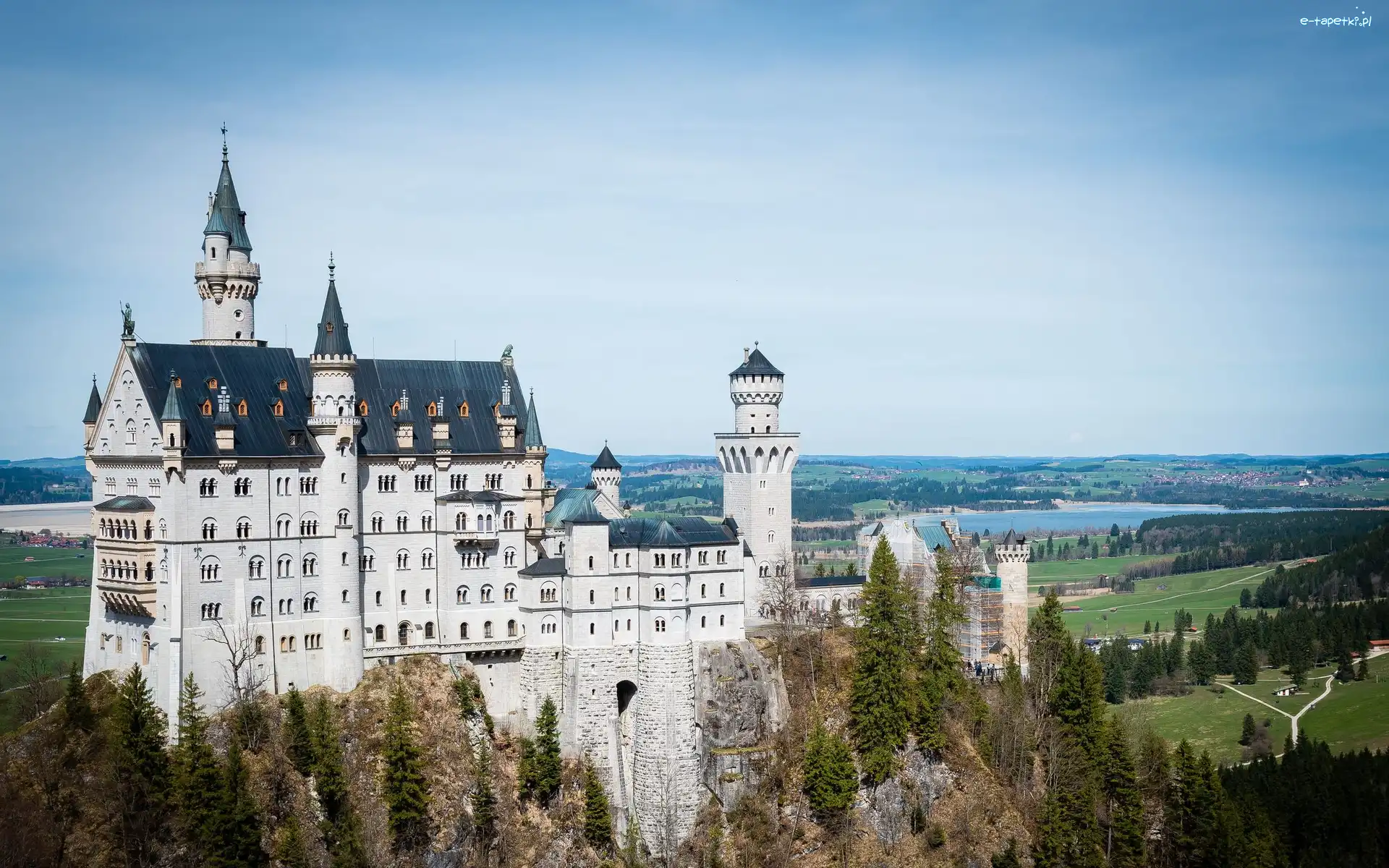 Skała, Niemcy, Bawaria, Zamek Neuschwanstein