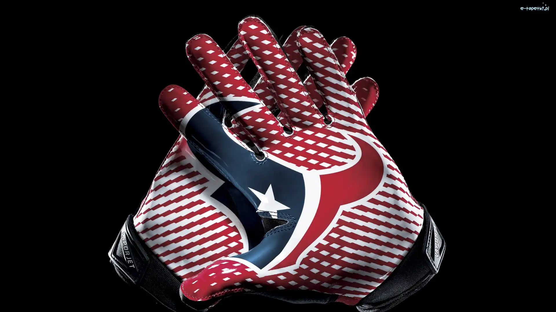 Futbol amerykański, Houston Texans, Logo, Rękawice
