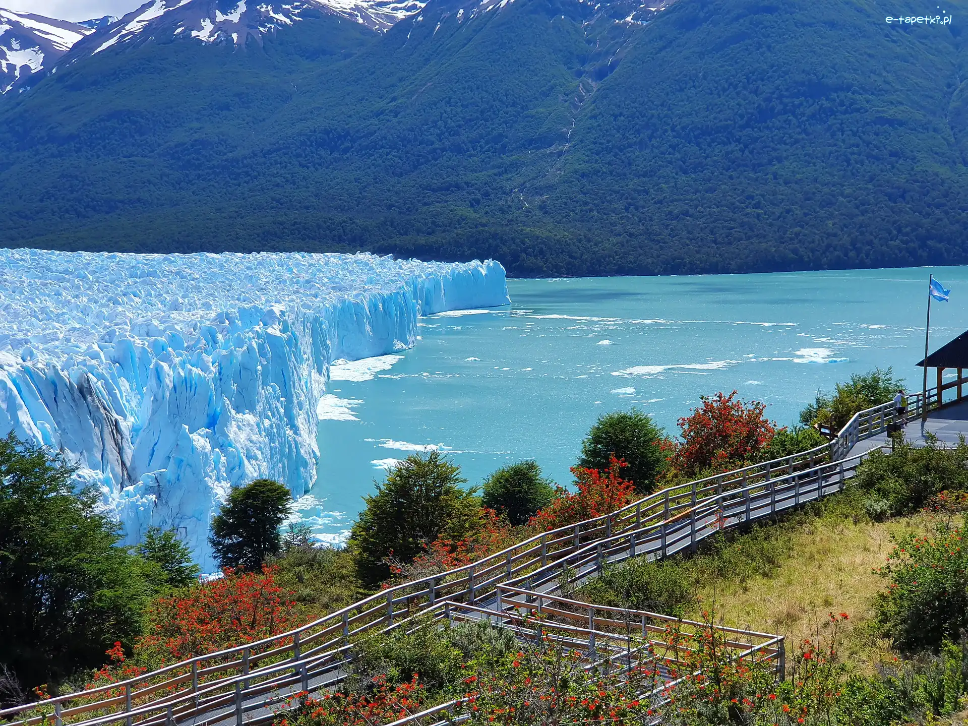 Perito Moreno, Argentyna, Park Narodowy Los Glaciares, Lodowiec