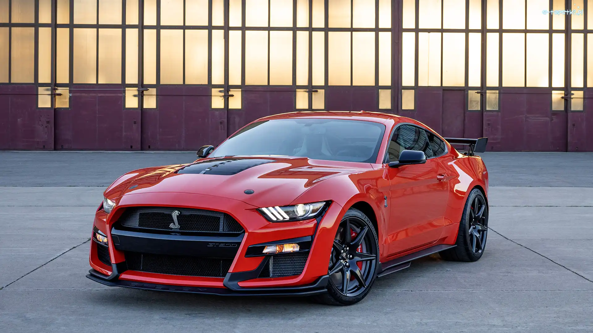 Czerwony, Ford Mustang Shelby GT500