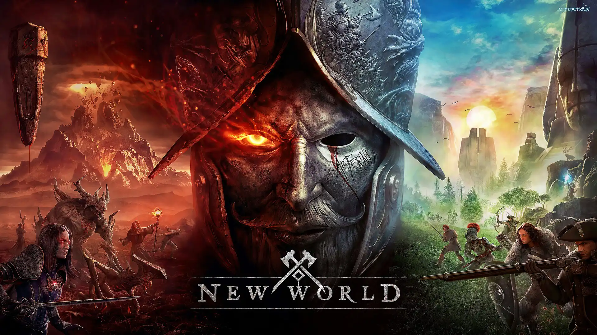 Plakat, New World, Gra