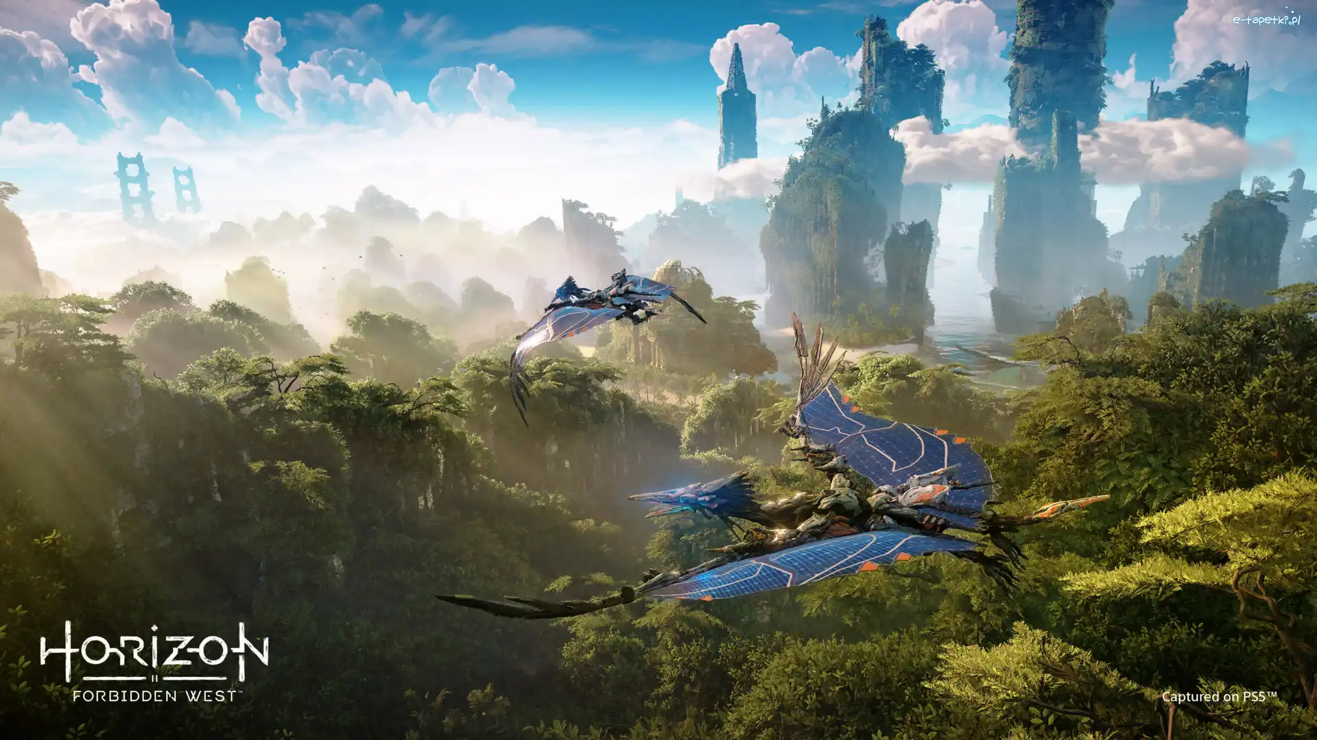 Horizon Forbidden West, Ptaki, Mechaniczne, Gra