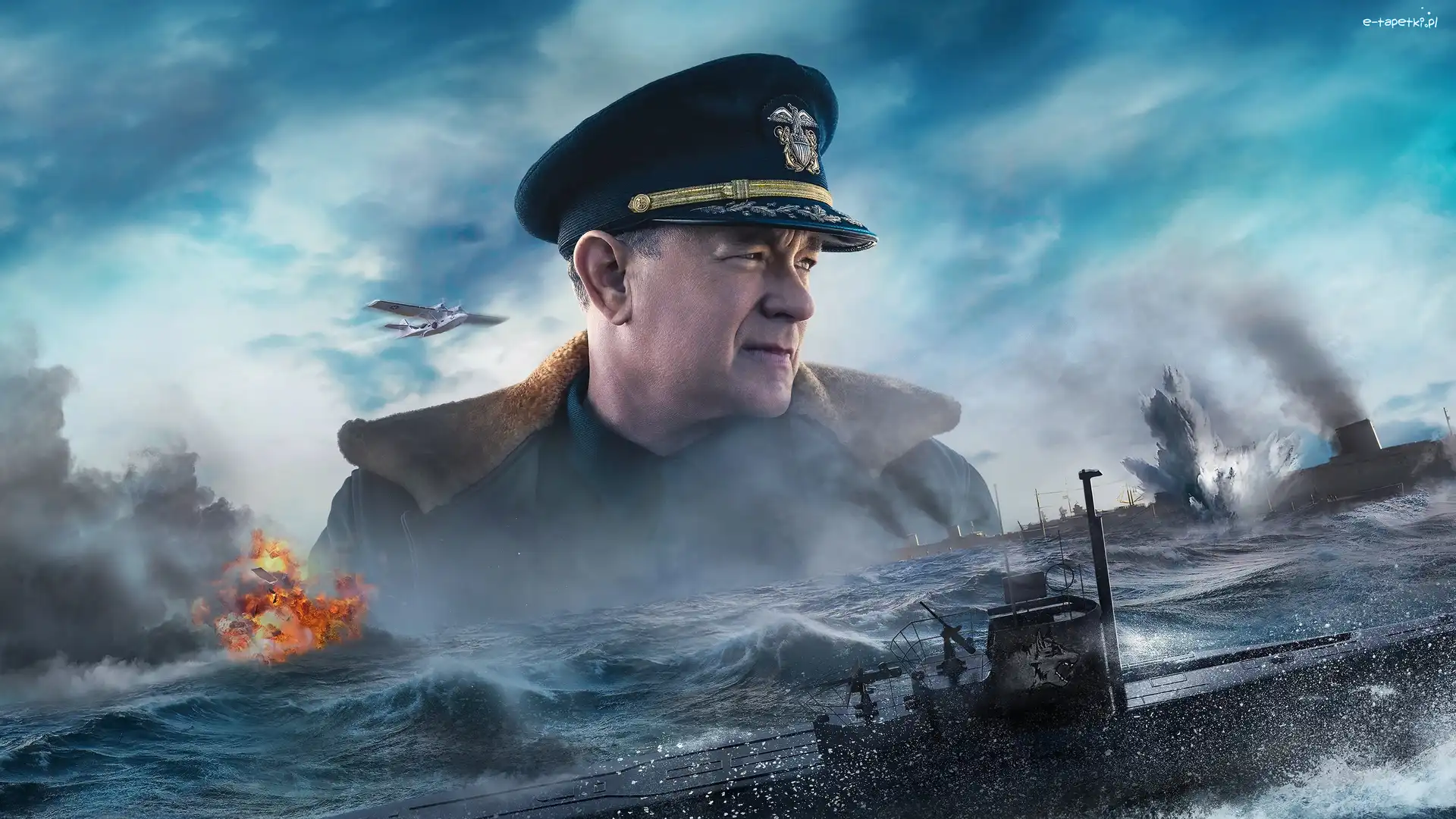 Okręty, Aktor, Tom Hanks, Misja Greyhound, Film, Kapitan Krause, Postać